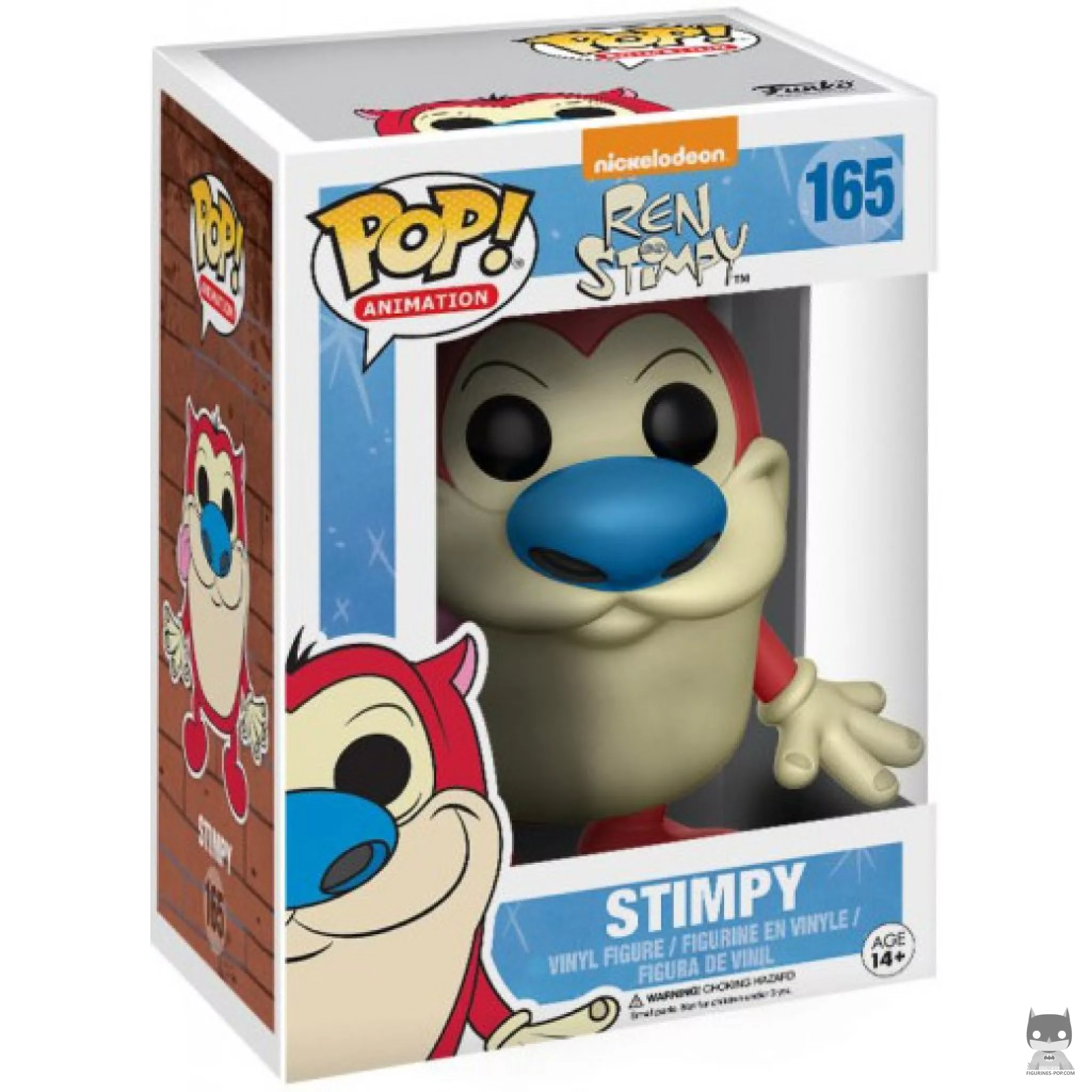 Stimpy (Chase) Funko Pop! figure in its box