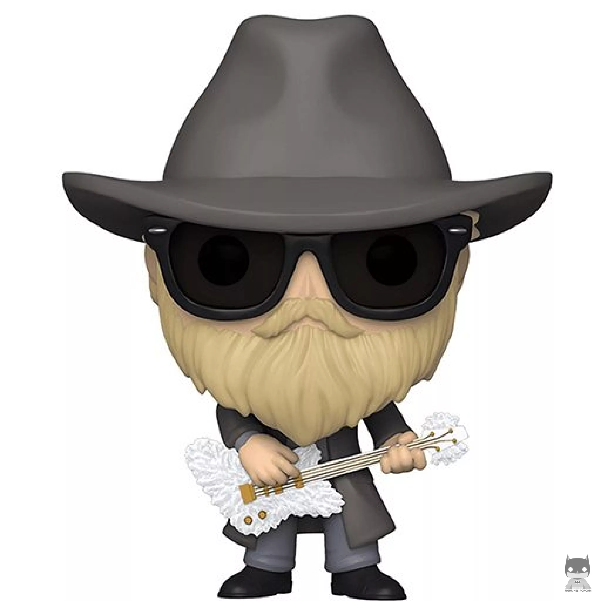 Dusty Hill (Flocked) Funko Pop! figure (ZZ Top)