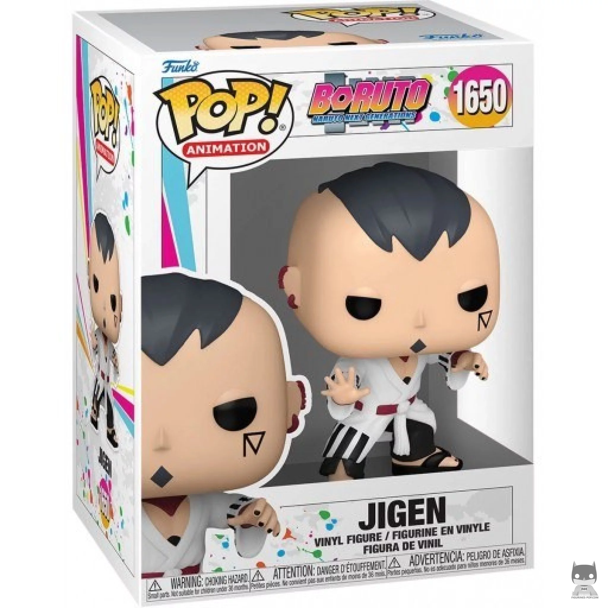 Jigen Funko Pop! figure in its box