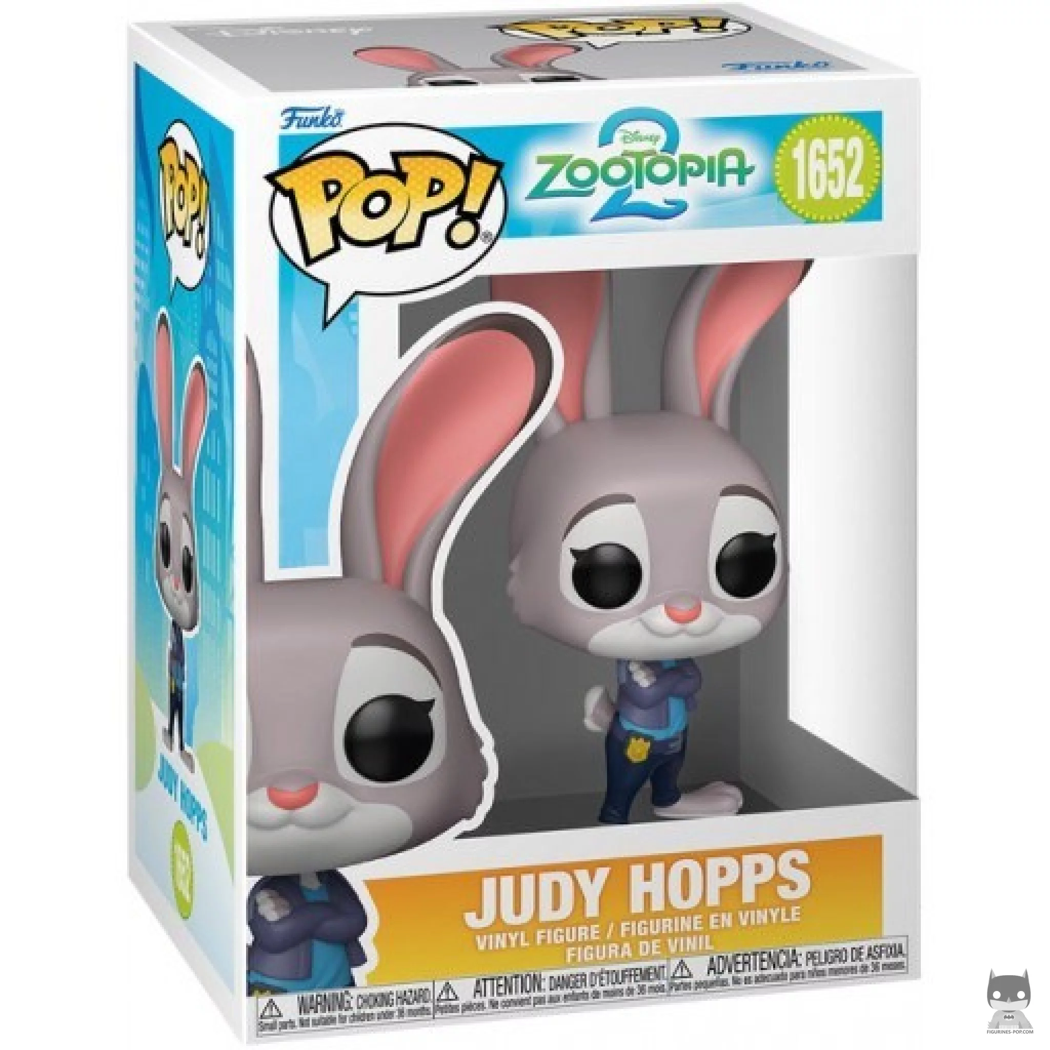 Judy Hopps Funko Pop! figure in its box