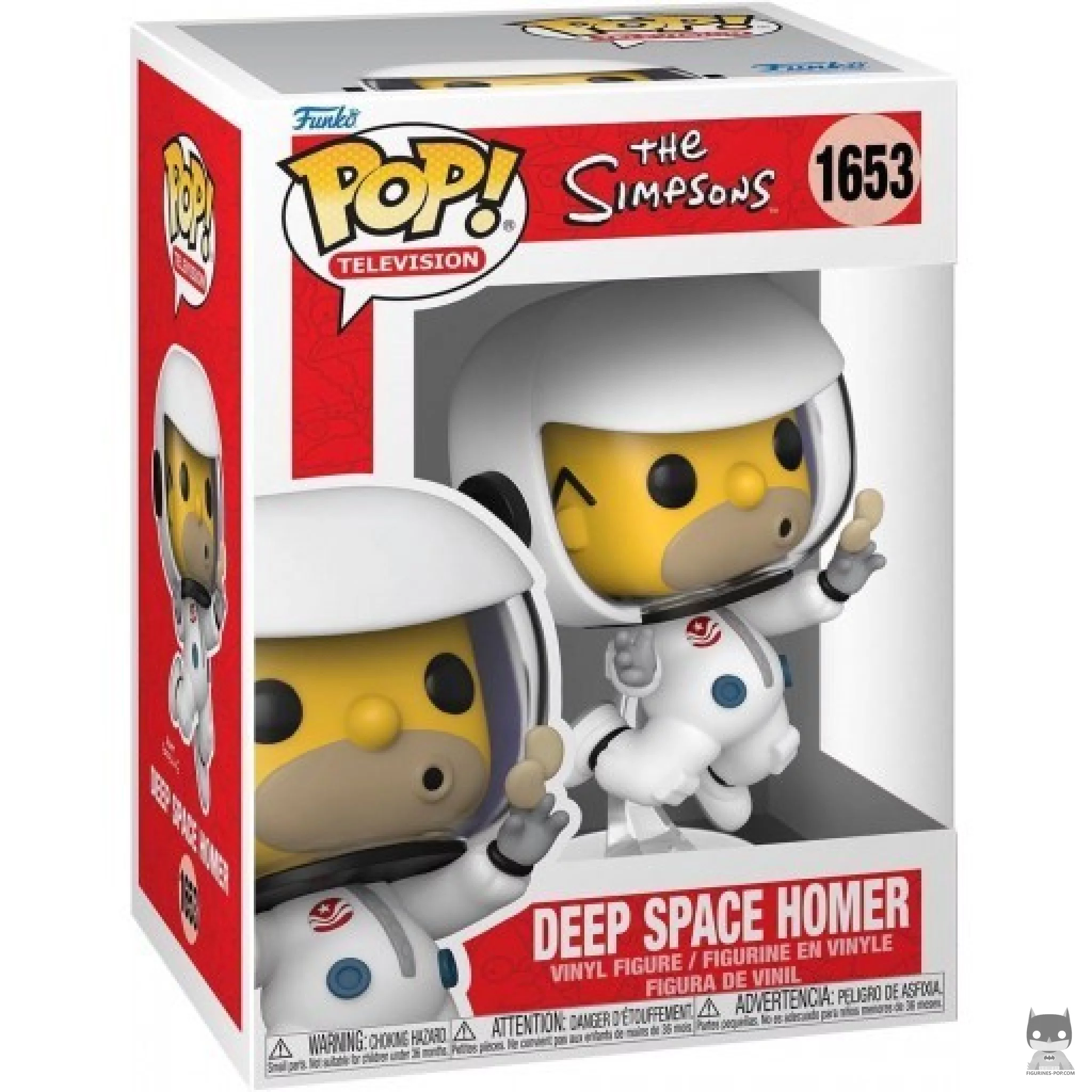 Deep Space Homer Funko Pop! figure in its box
