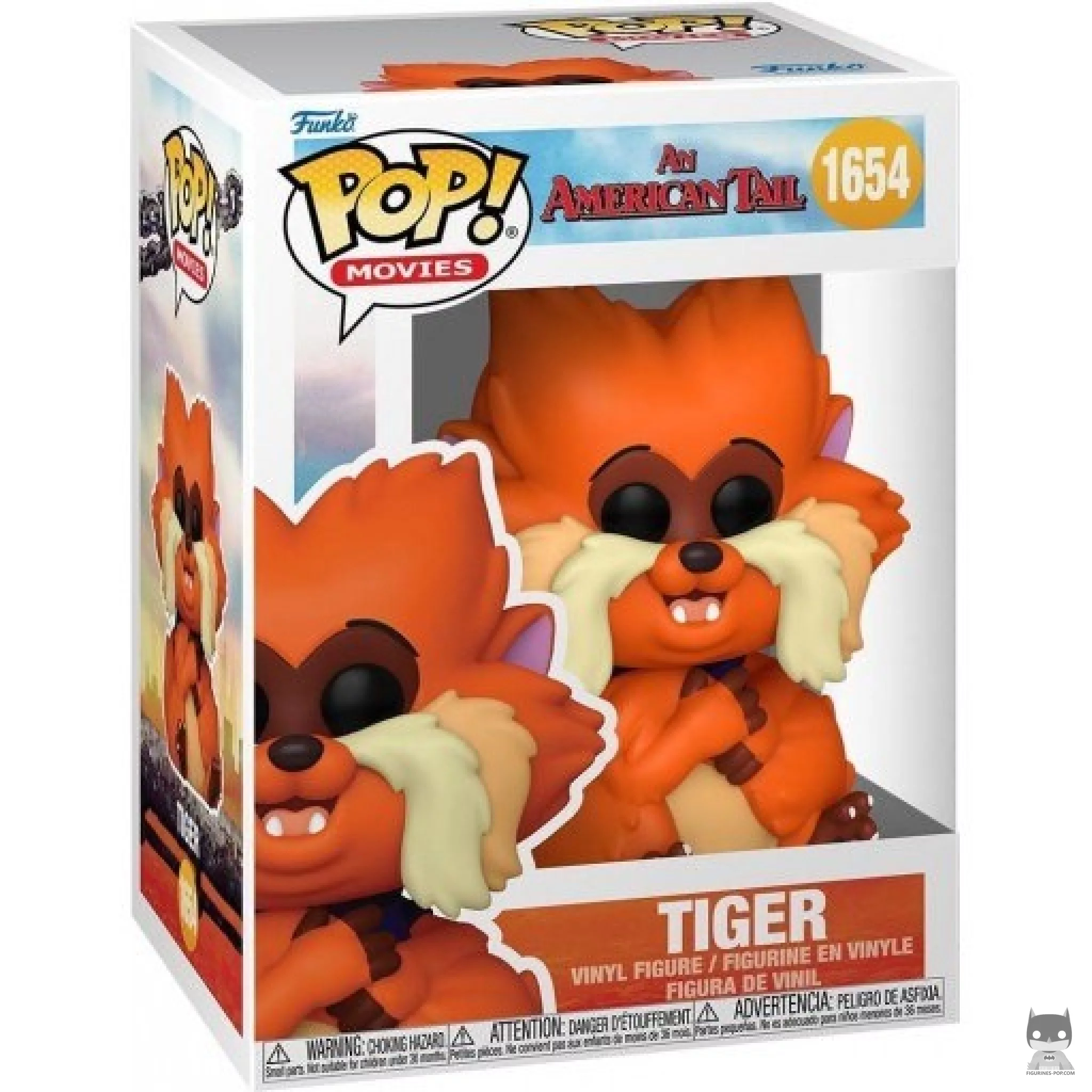 Tiger Funko Pop! figure in its box