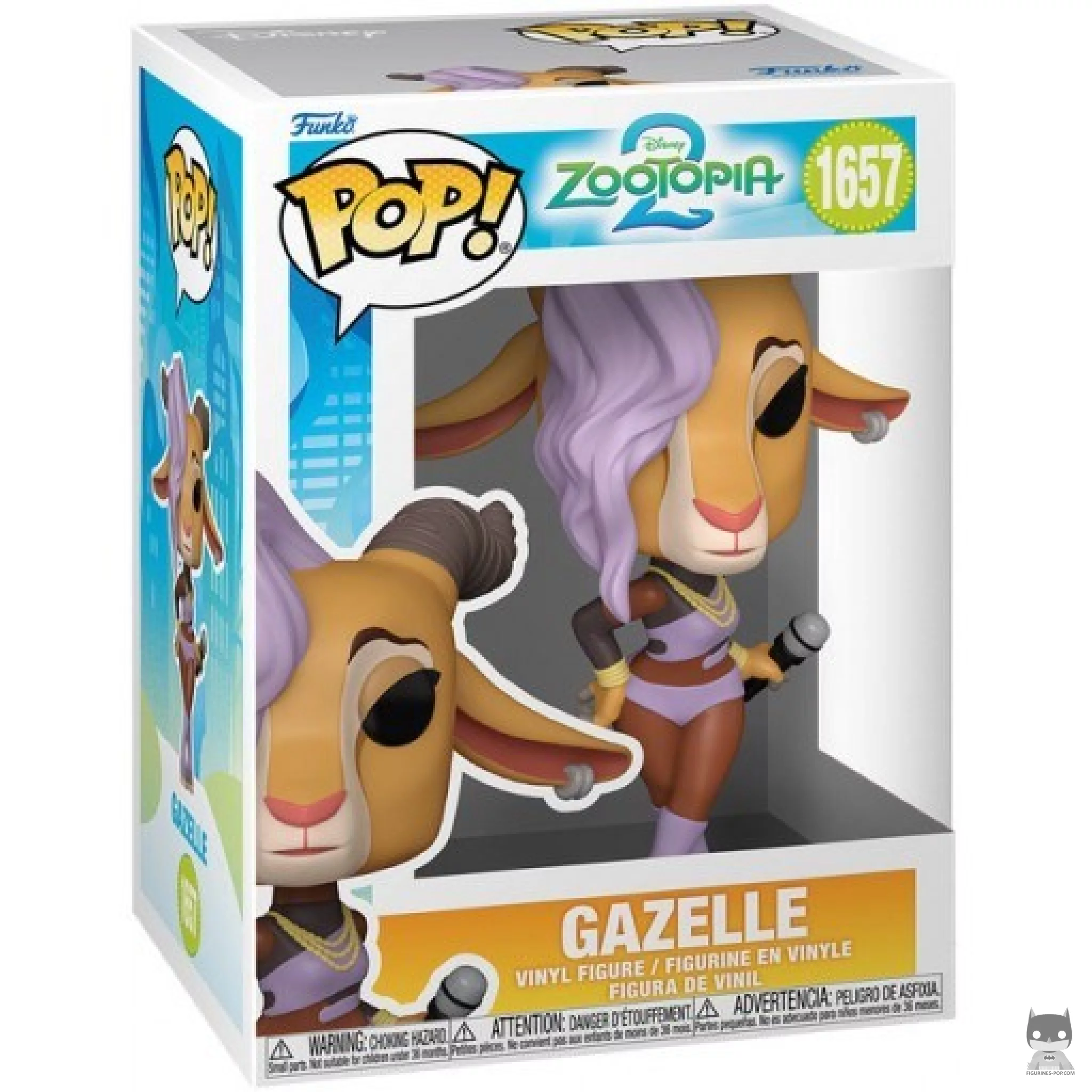 Gazelle Funko Pop! figure in its box