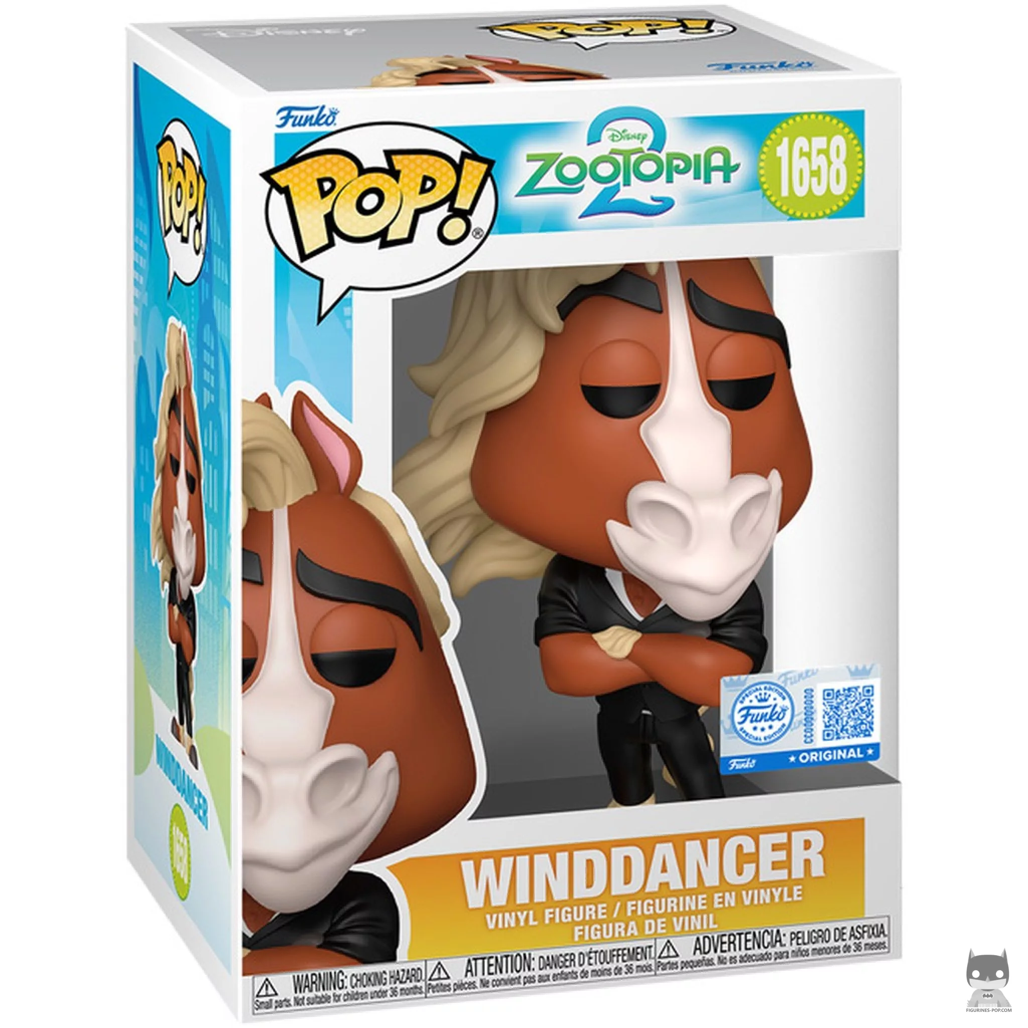 Winddancer Funko Pop! figure in its box