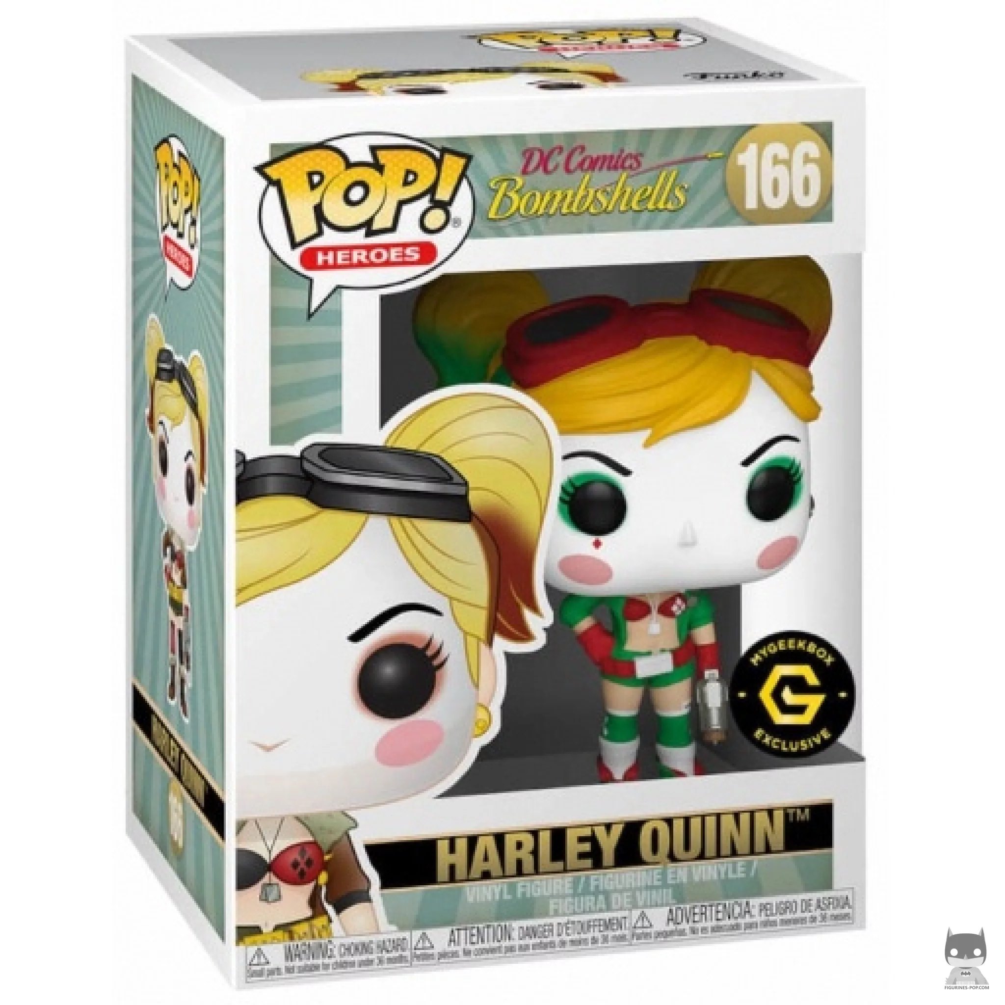 Harley Quinn (Holiday) Funko Pop! figure in its box