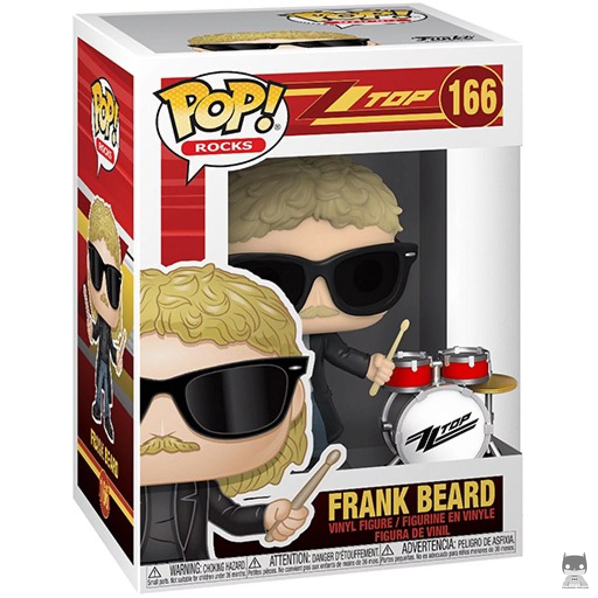 Frank Beard Funko Pop! figure in its box