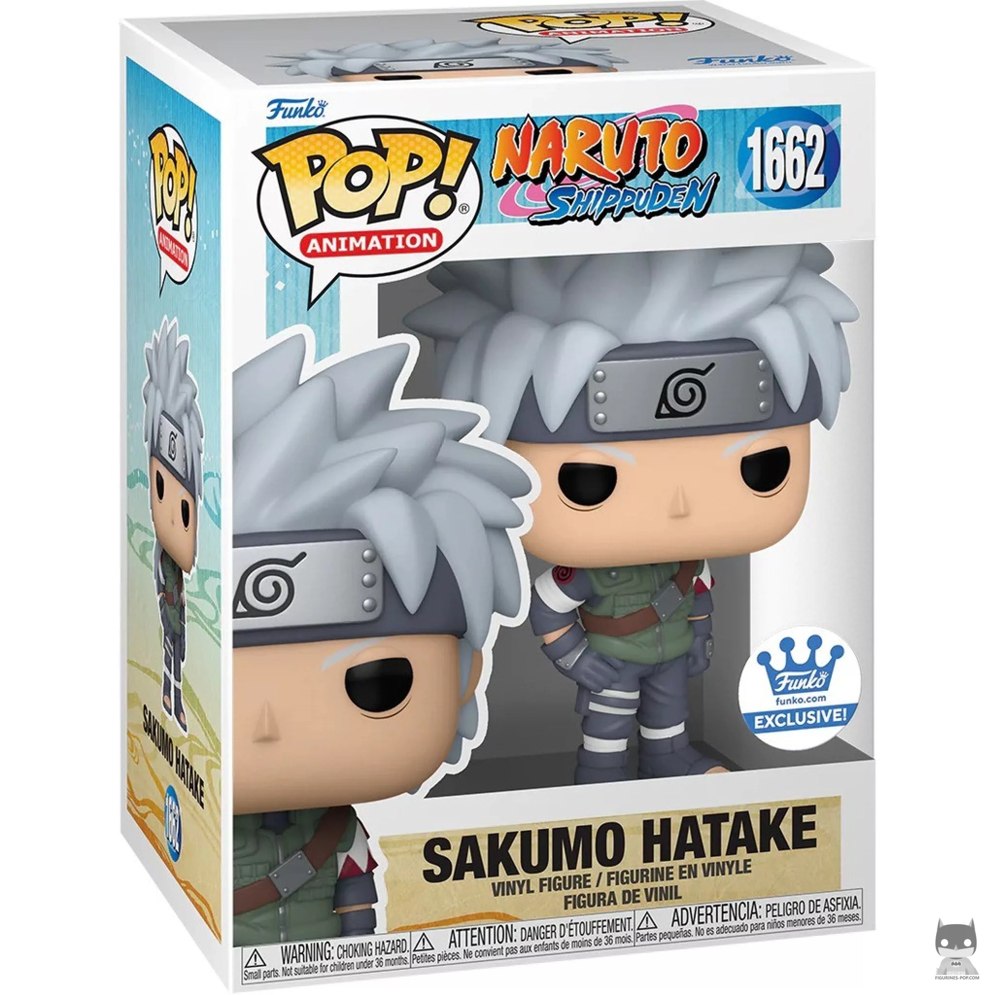 Sakumo Hatake Funko Pop! figure in its box
