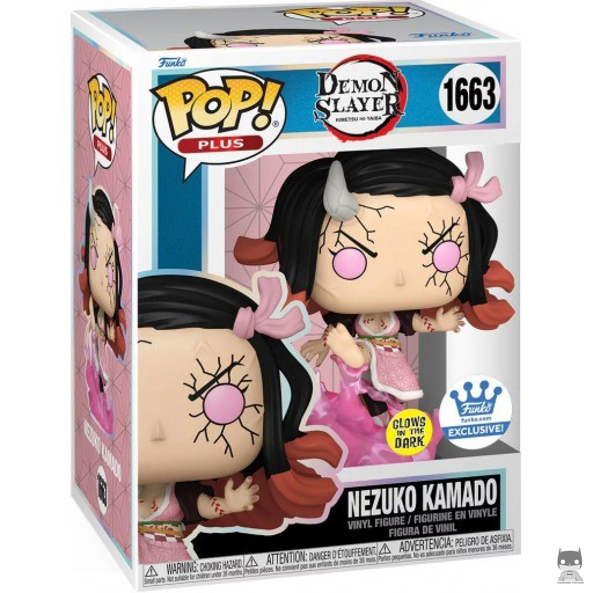 Nezuko Kamado (Glow in the Dark) Funko Pop! figure in its box