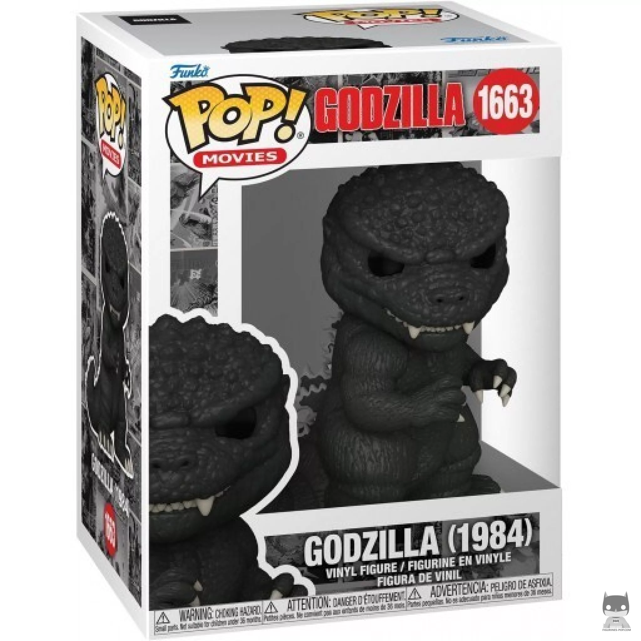 Godzilla (1984) Funko Pop! figure in its box
