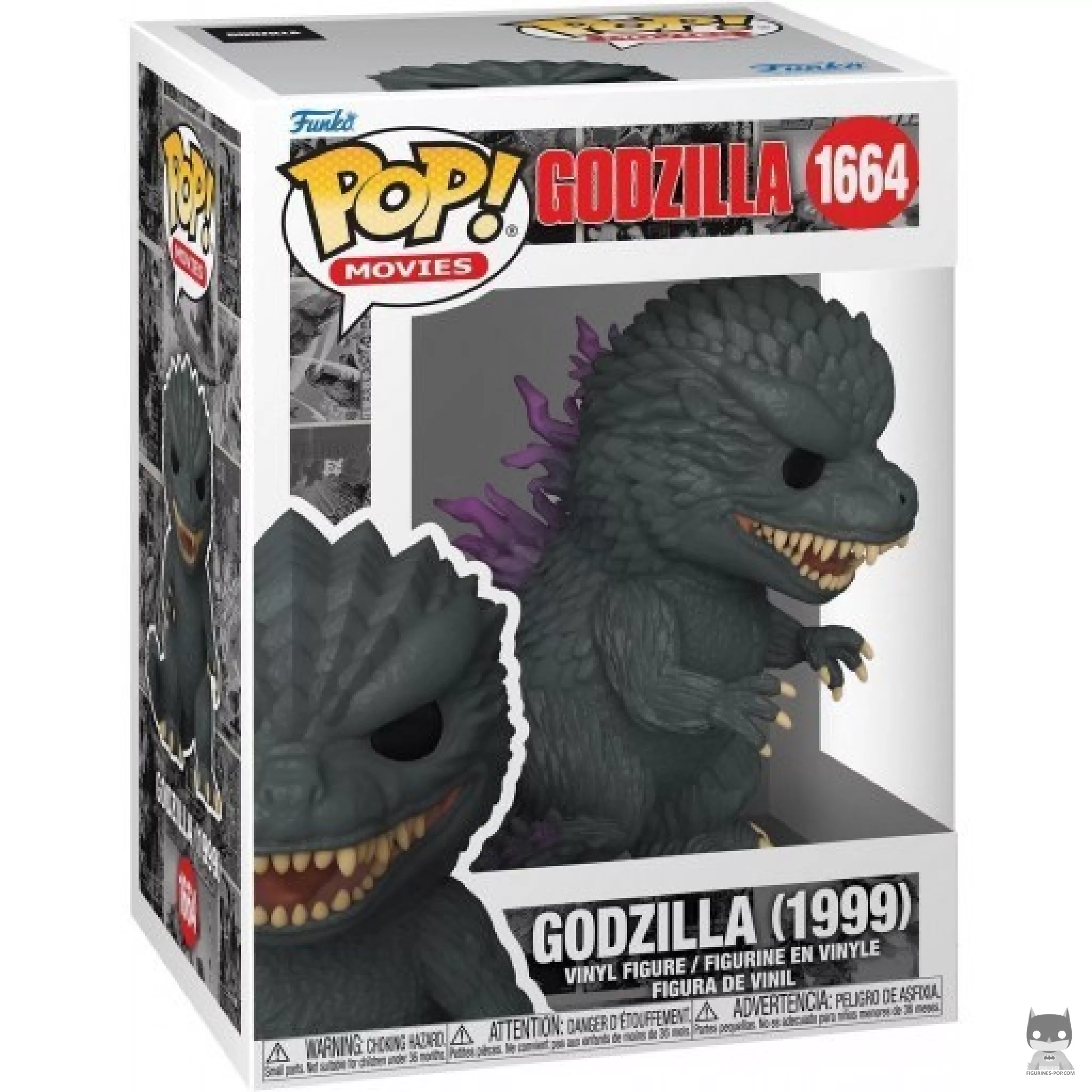Godzilla (1999) Funko Pop! figure in its box