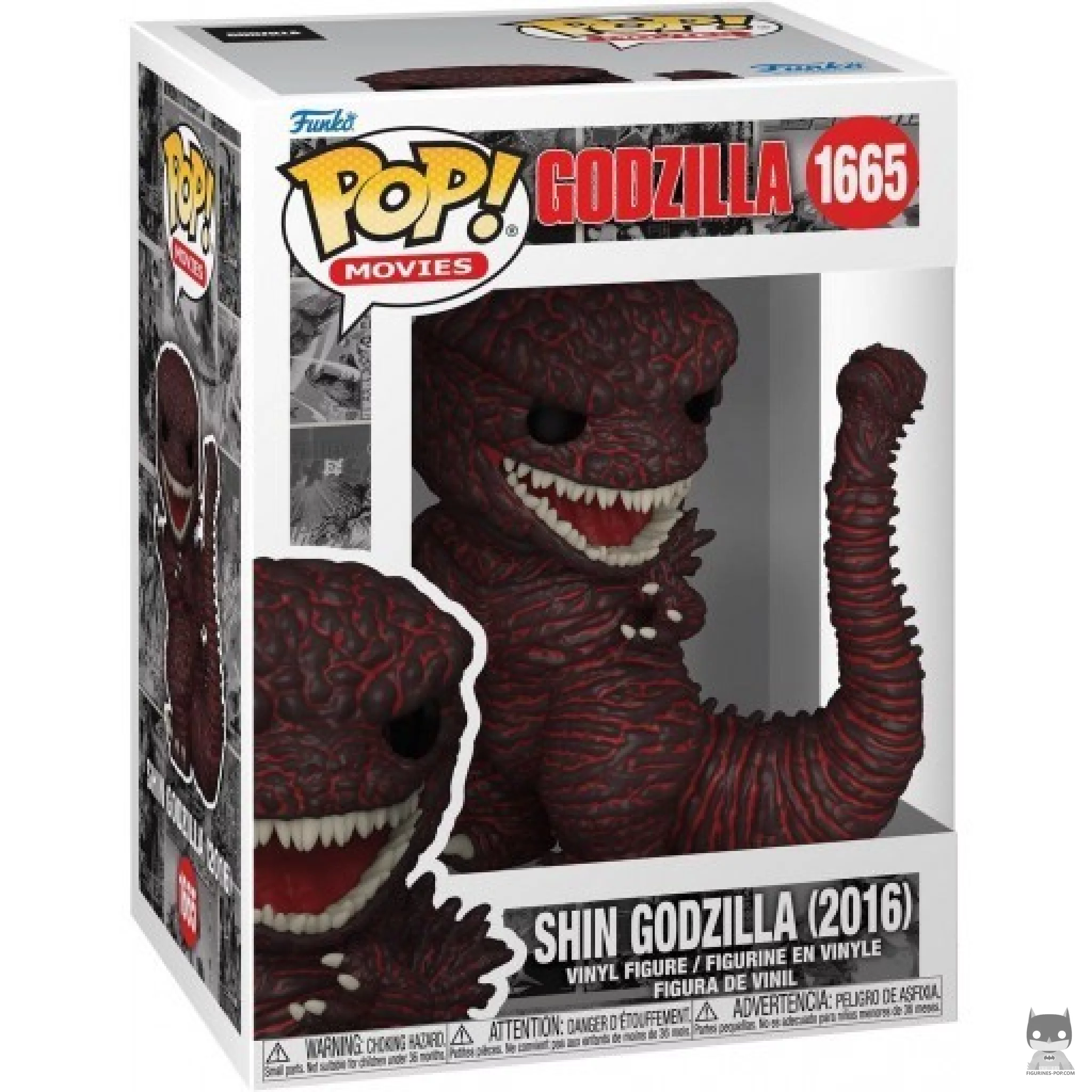 Godzilla (2016) Funko Pop! figure in its box