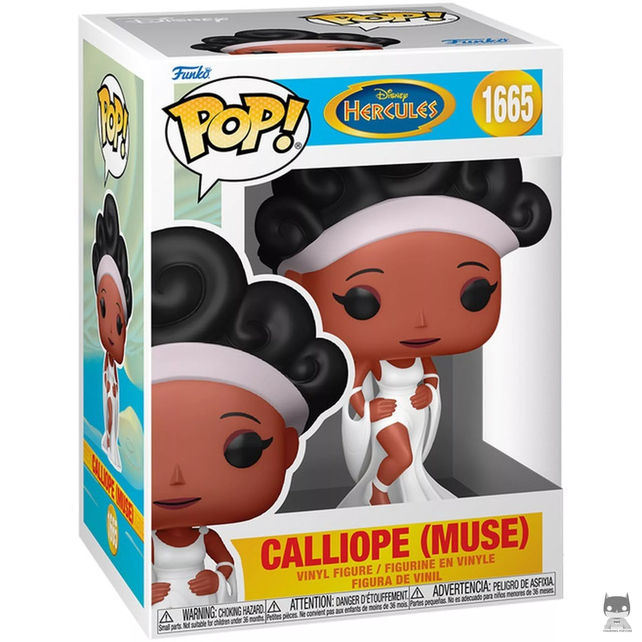 Calliope (Muse) Funko Pop! figure in its box