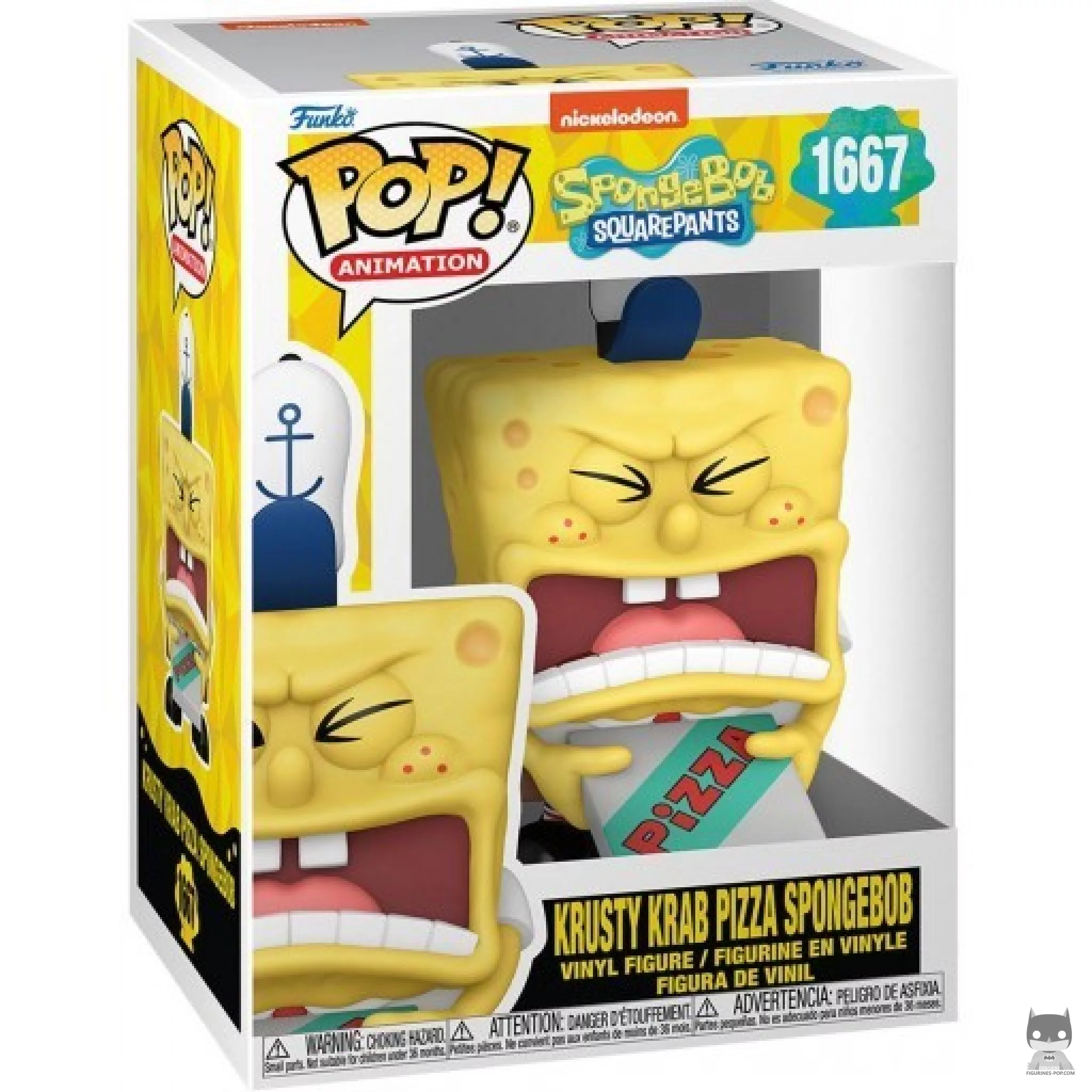 Krusty Krab Pizza Spongebob Funko Pop! figure in its box