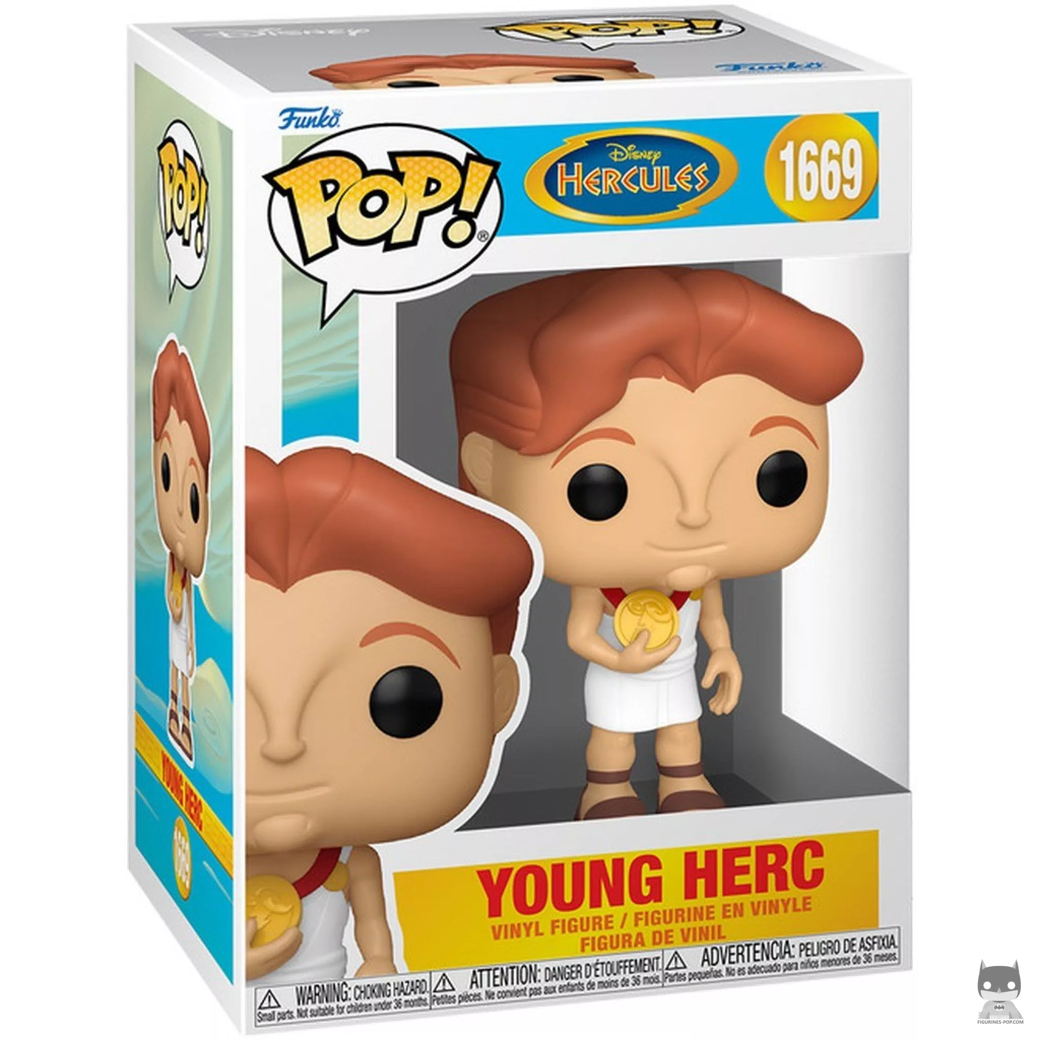 Young Herc Funko Pop! figure in its box