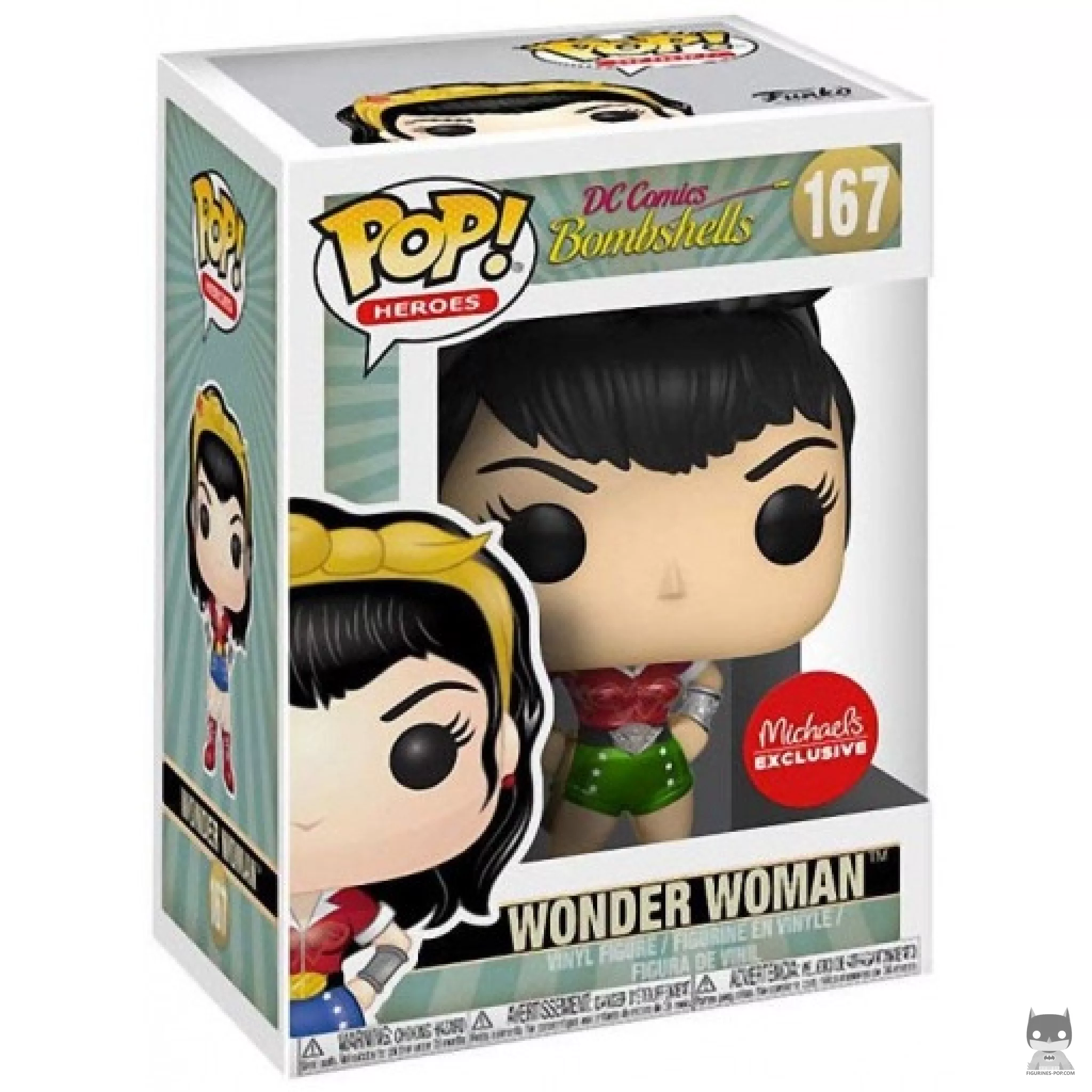Wonder Woman (Holiday) Funko Pop! figure in its box