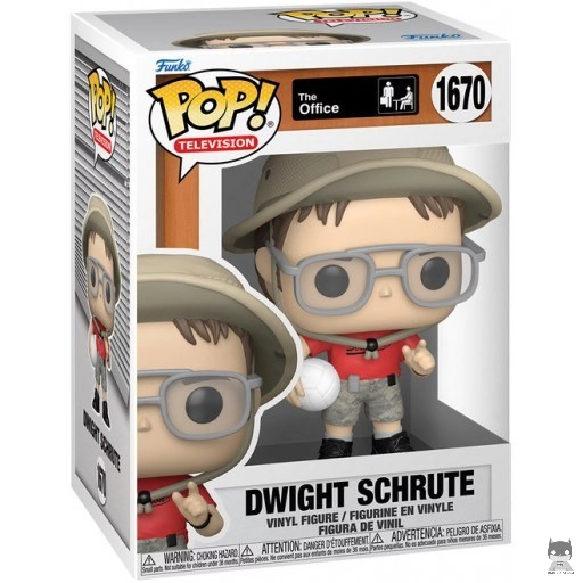 Dwight Schrute (Company Picnic) Funko Pop! figure in its box