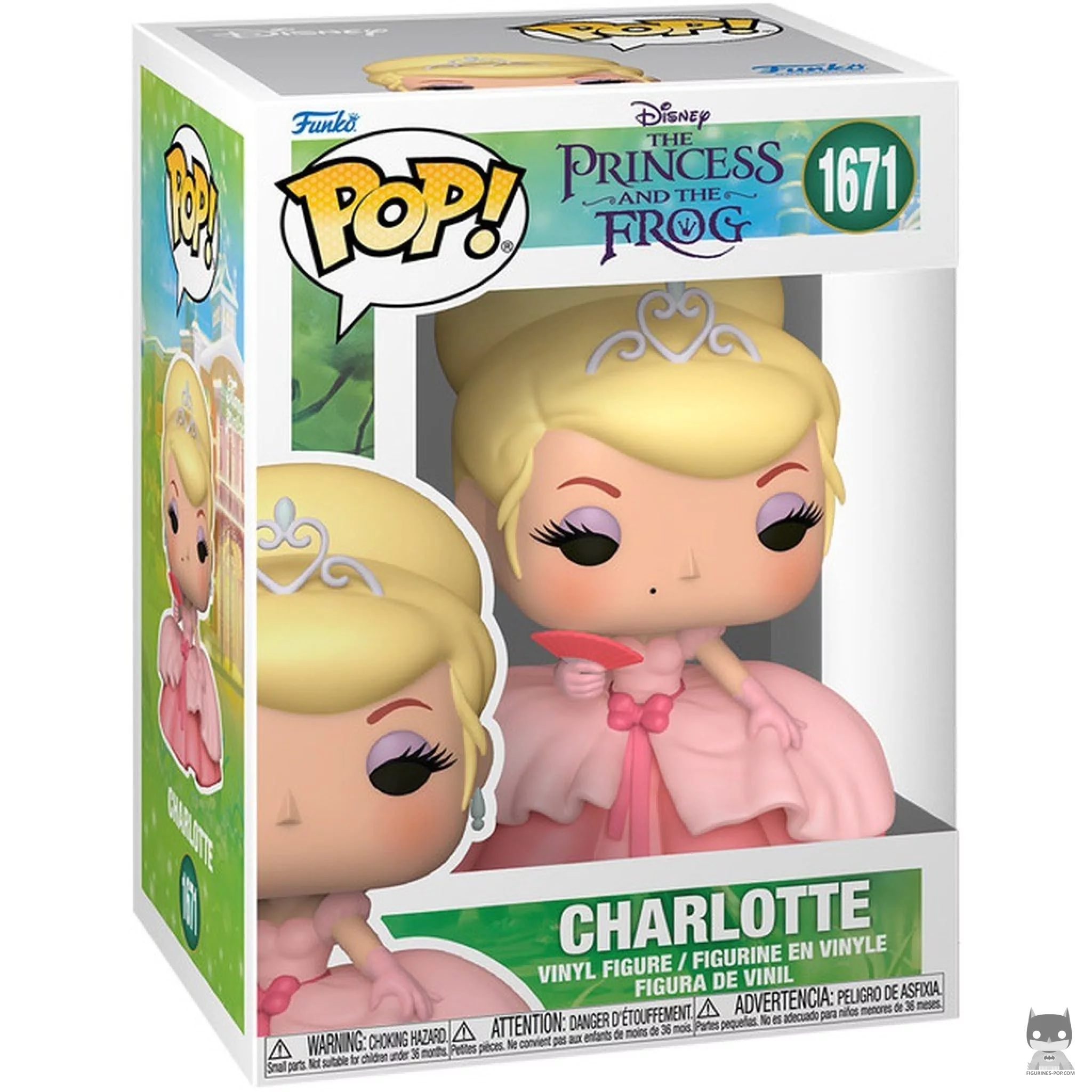 Charlotte Funko Pop! figure in its box