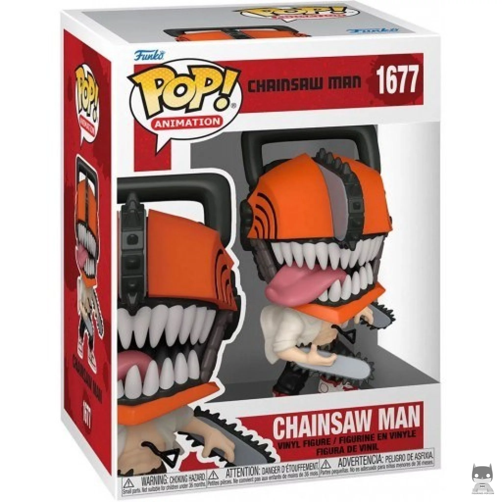 Chainsaw Man Funko Pop! figure in its box