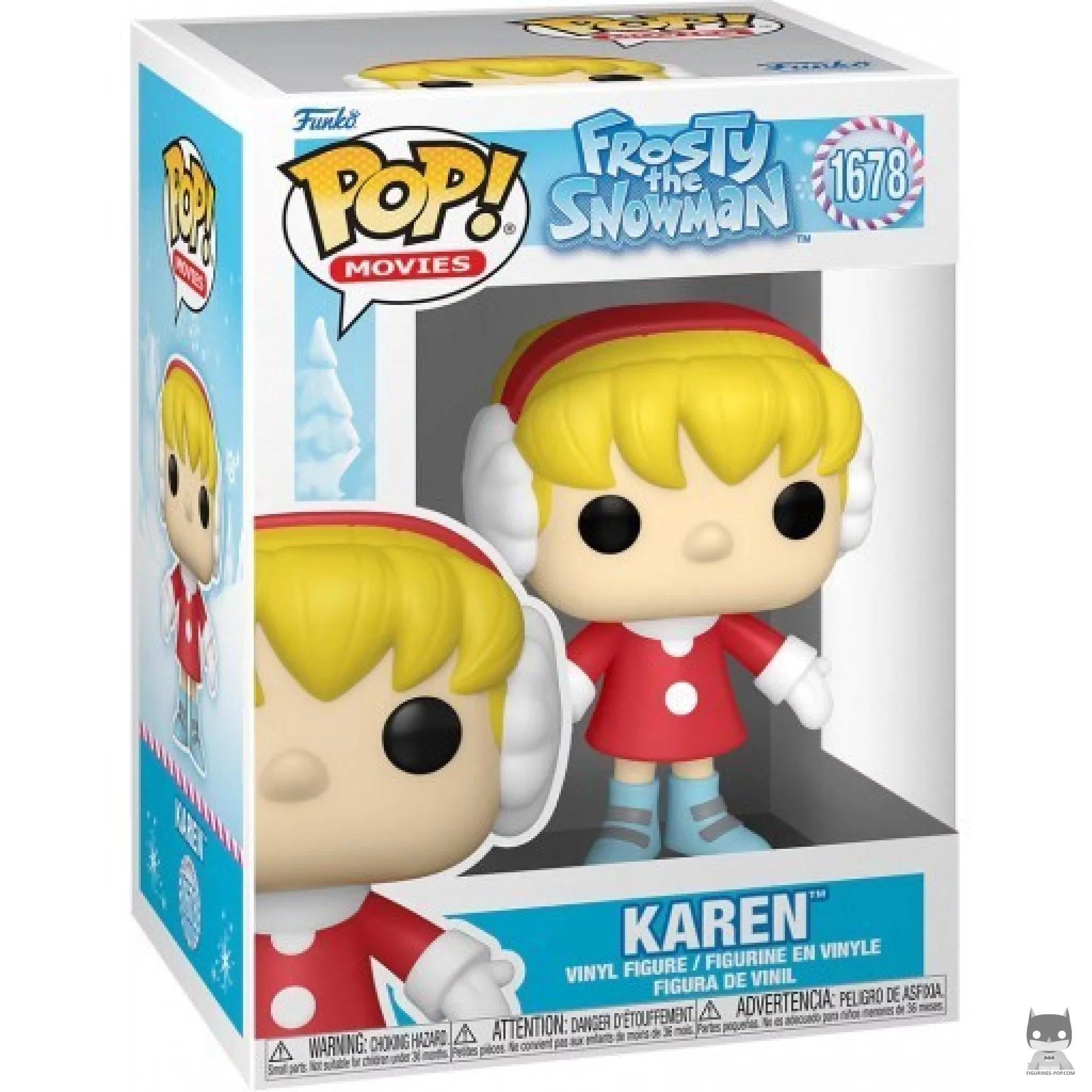 Karen Funko Pop! figure in its box