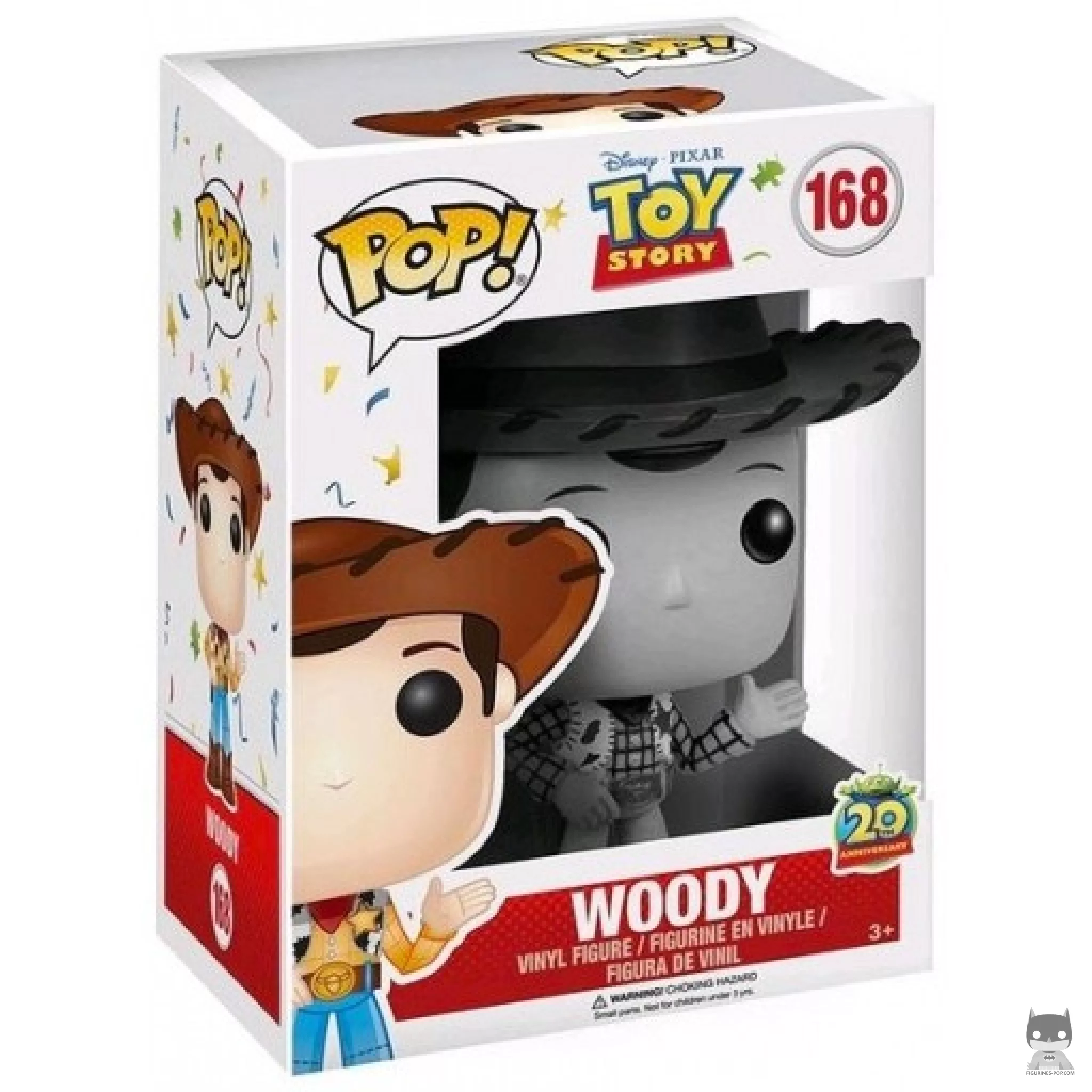 Woody Funko Pop! figure in its box