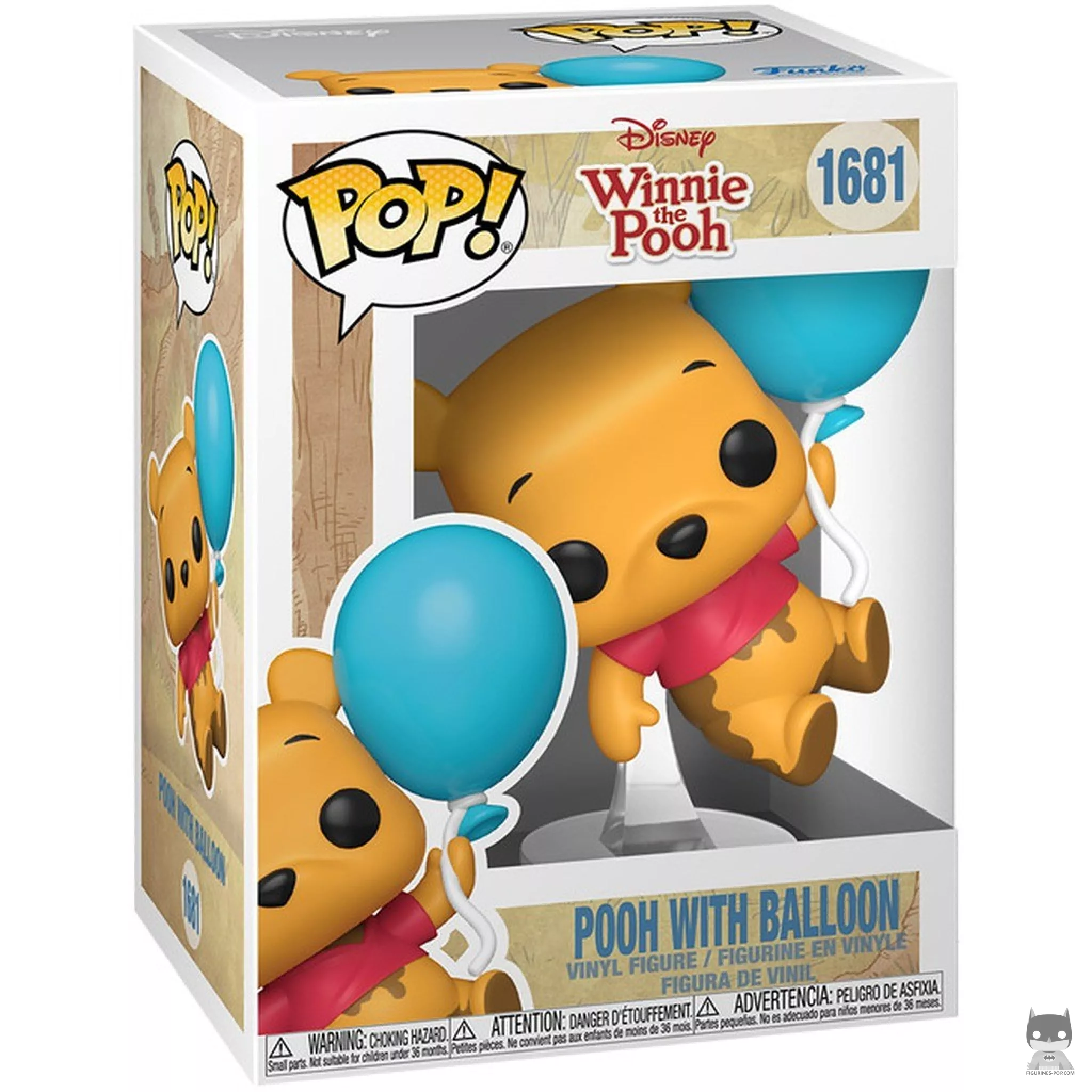 Pooh with Balloon Funko Pop! figure in its box