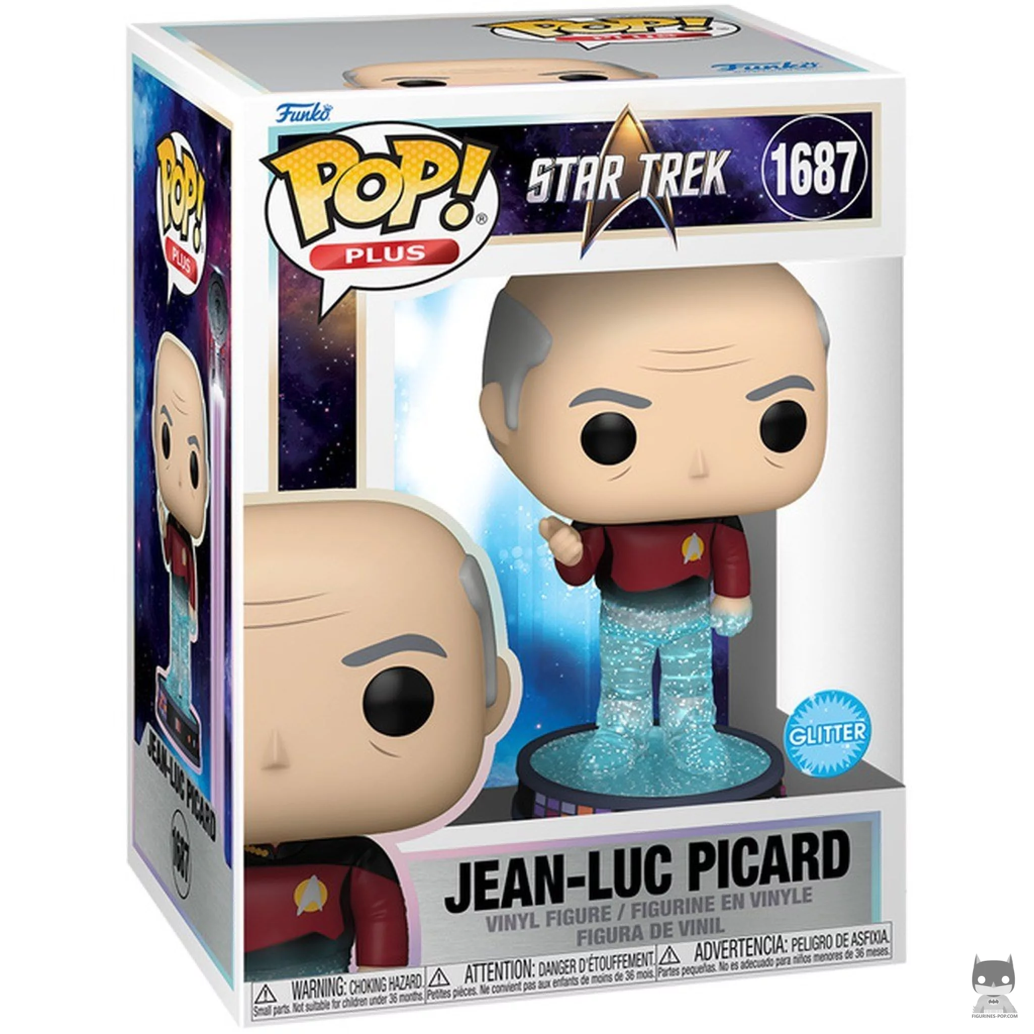 Jean-Luc Picard (Glitter) Funko Pop! figure (Star Trek)