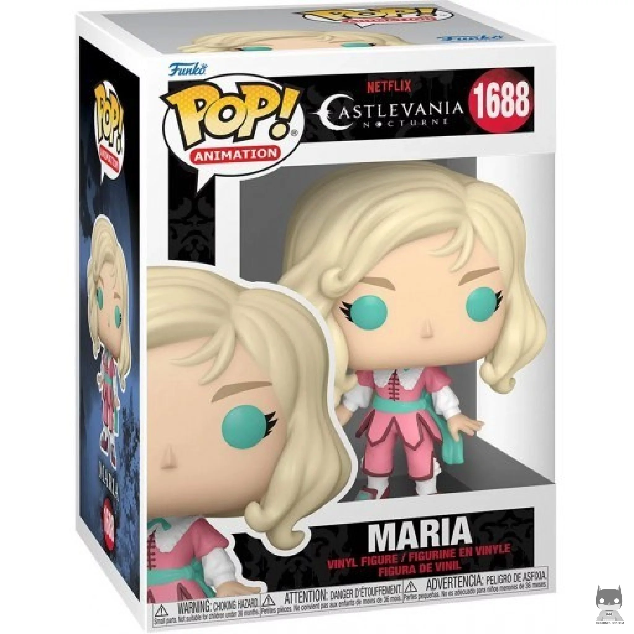 Maria Funko Pop! figure in its box