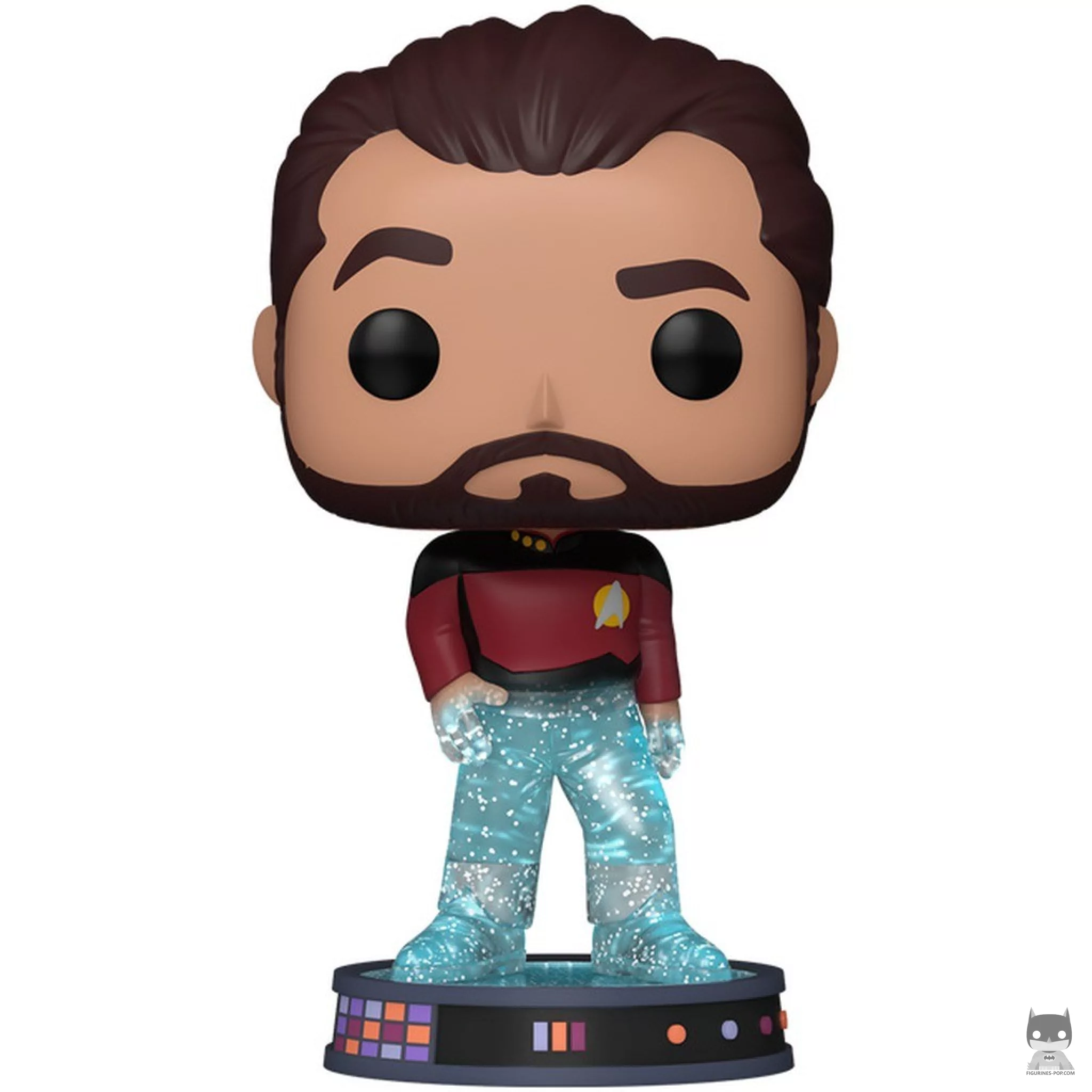 William T. Riker (Glitter) Funko Pop! figure in its box