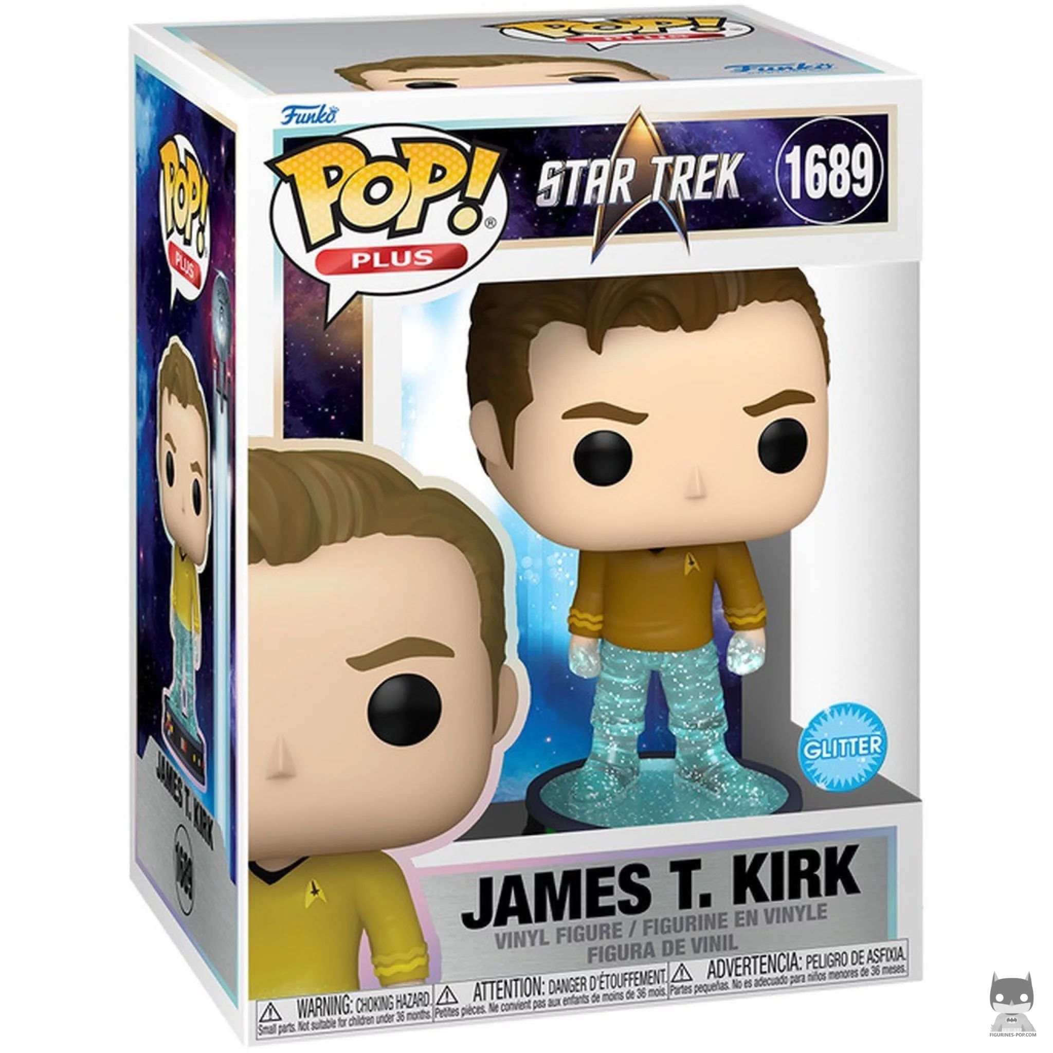 James T. Kirk (Glitter) Funko Pop! figure (Star Trek)