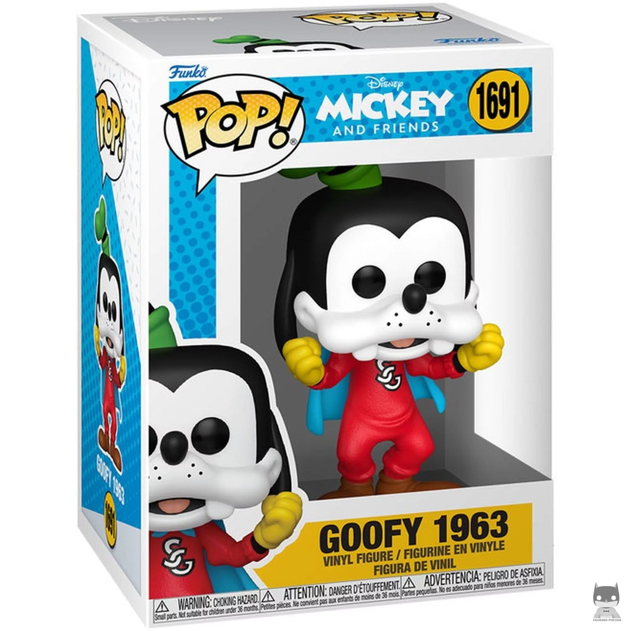 Goofy 1963 Funko Pop! figure in its box
