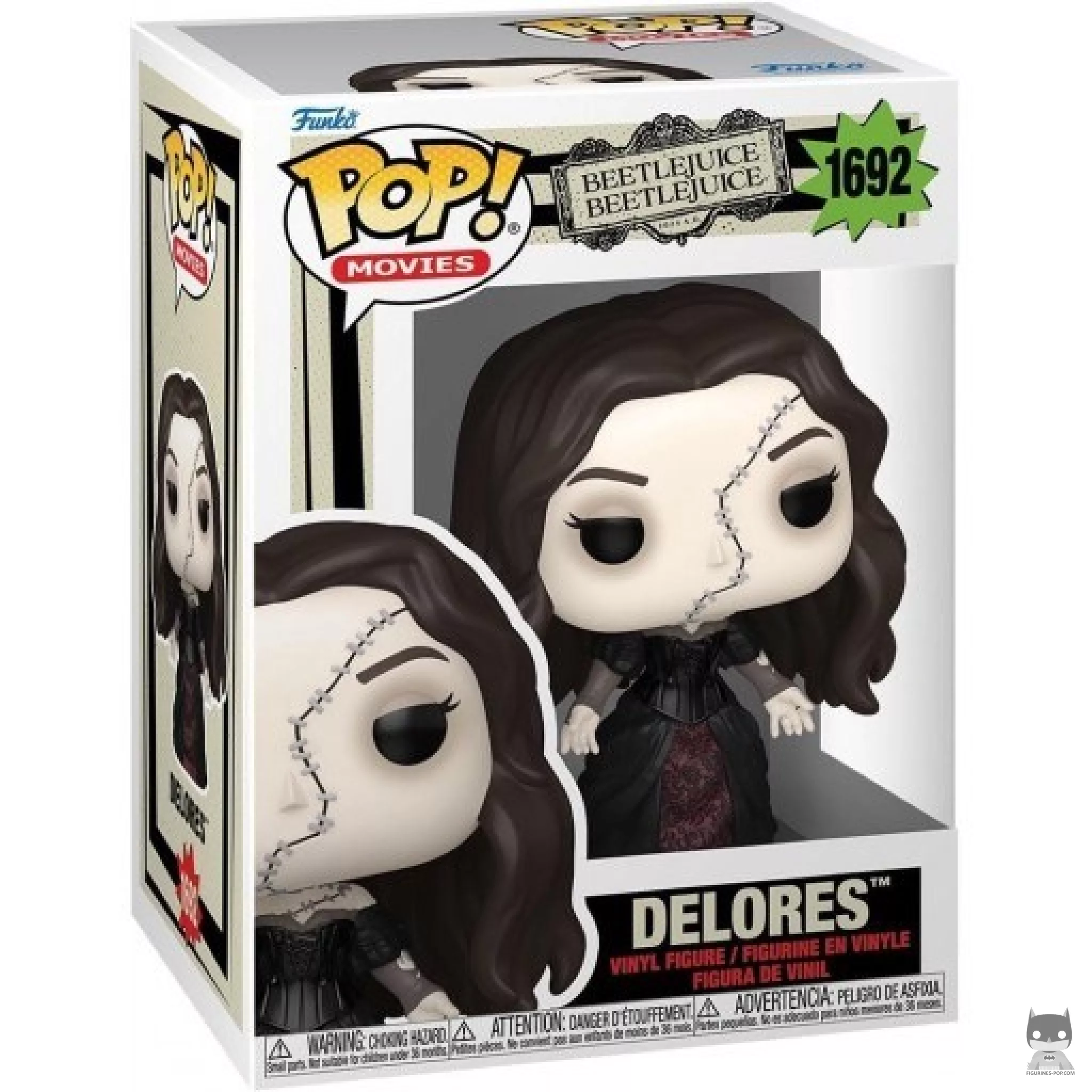 Delores Funko Pop! figure in its box