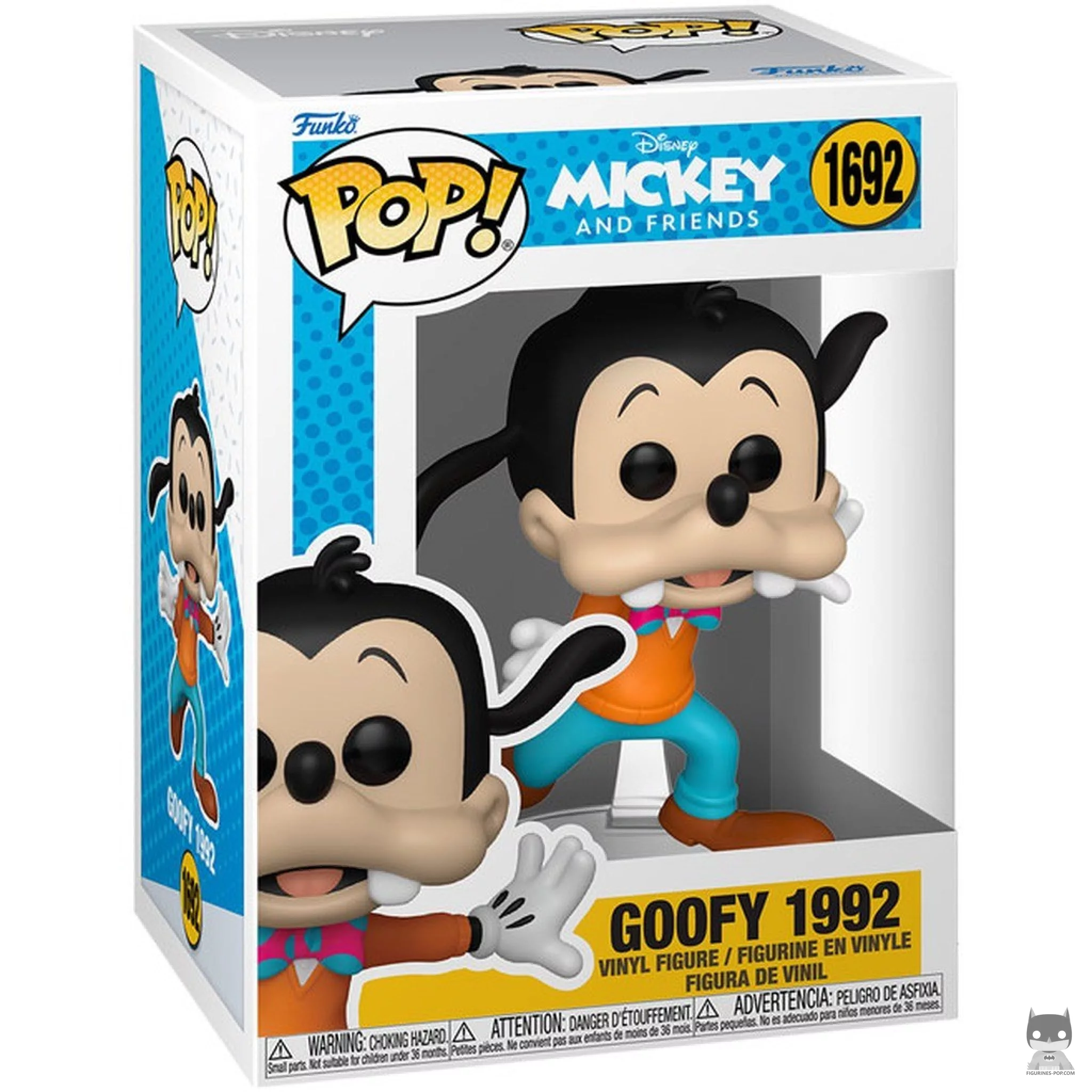 Goofy 1992 Funko Pop! figure in its box