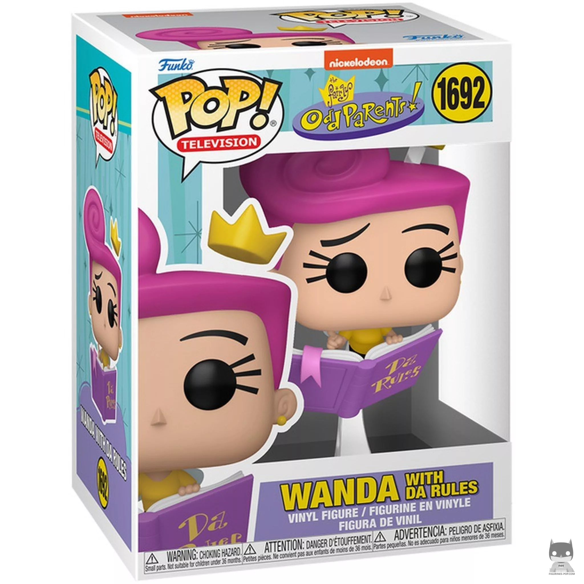 Wanda with Da Rules Funko Pop! figure in its box