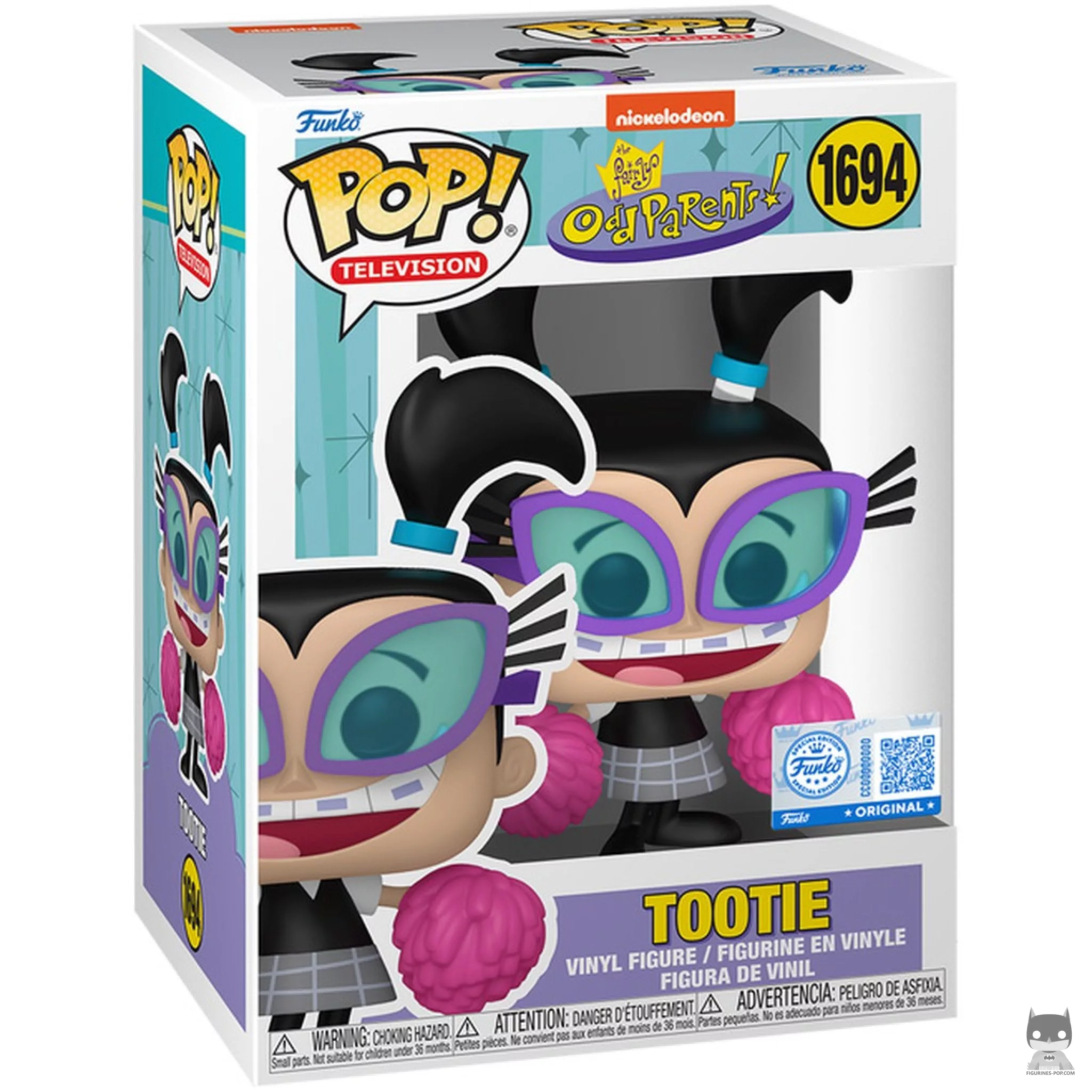 Tootie Funko Pop! figure in its box