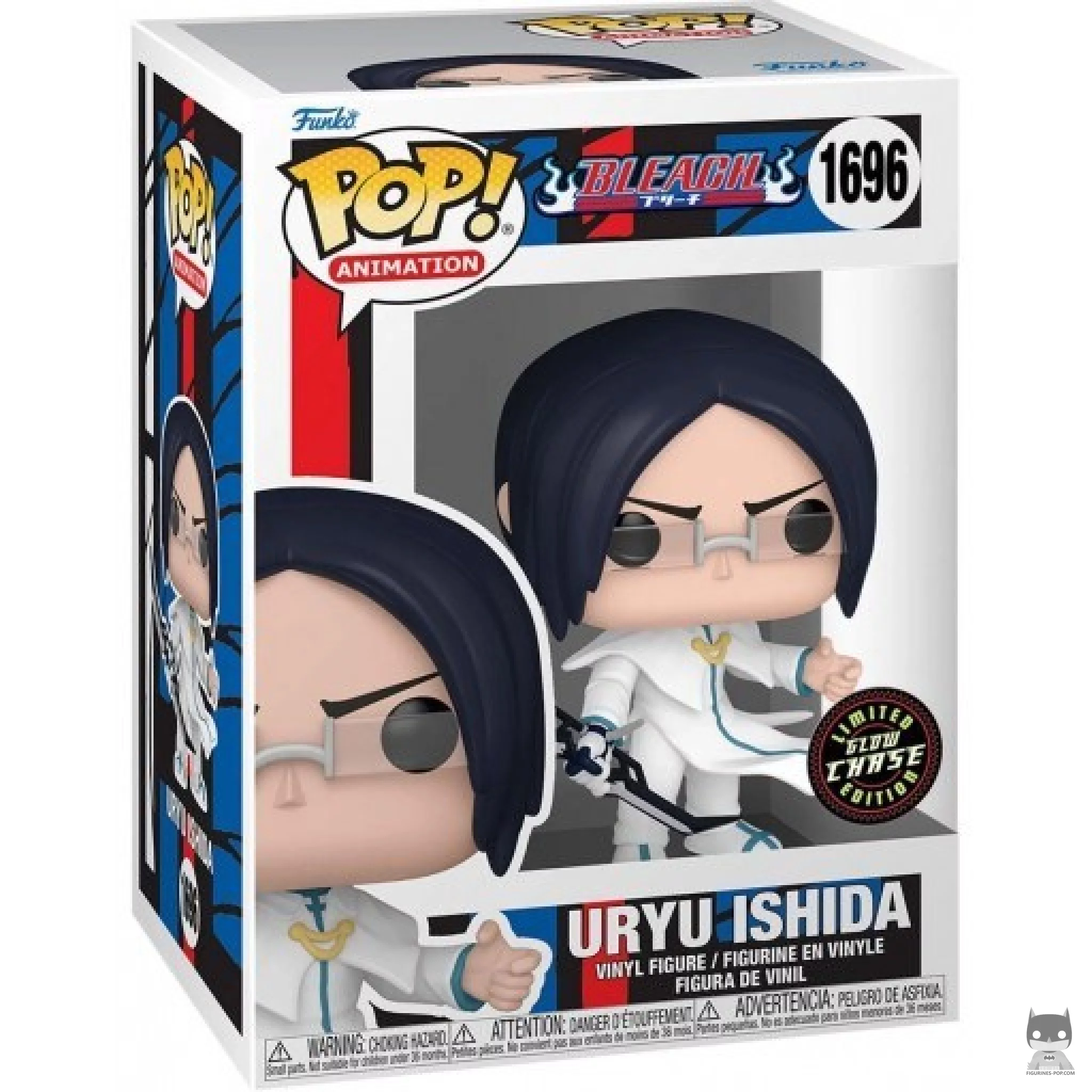 Uryu Ishida (Chase & Glow in the Dark) Funko Pop! figure in its box