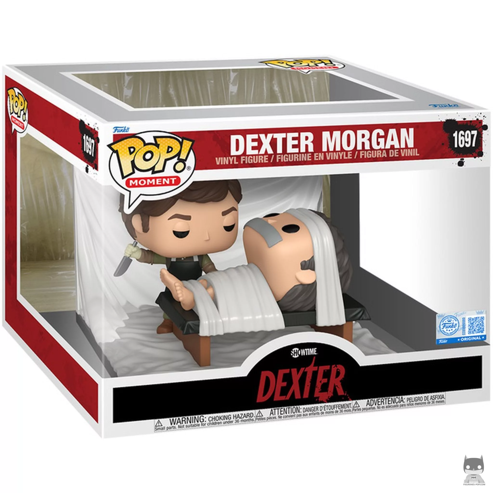 Dexter Morgan Funko Pop! figure in its box