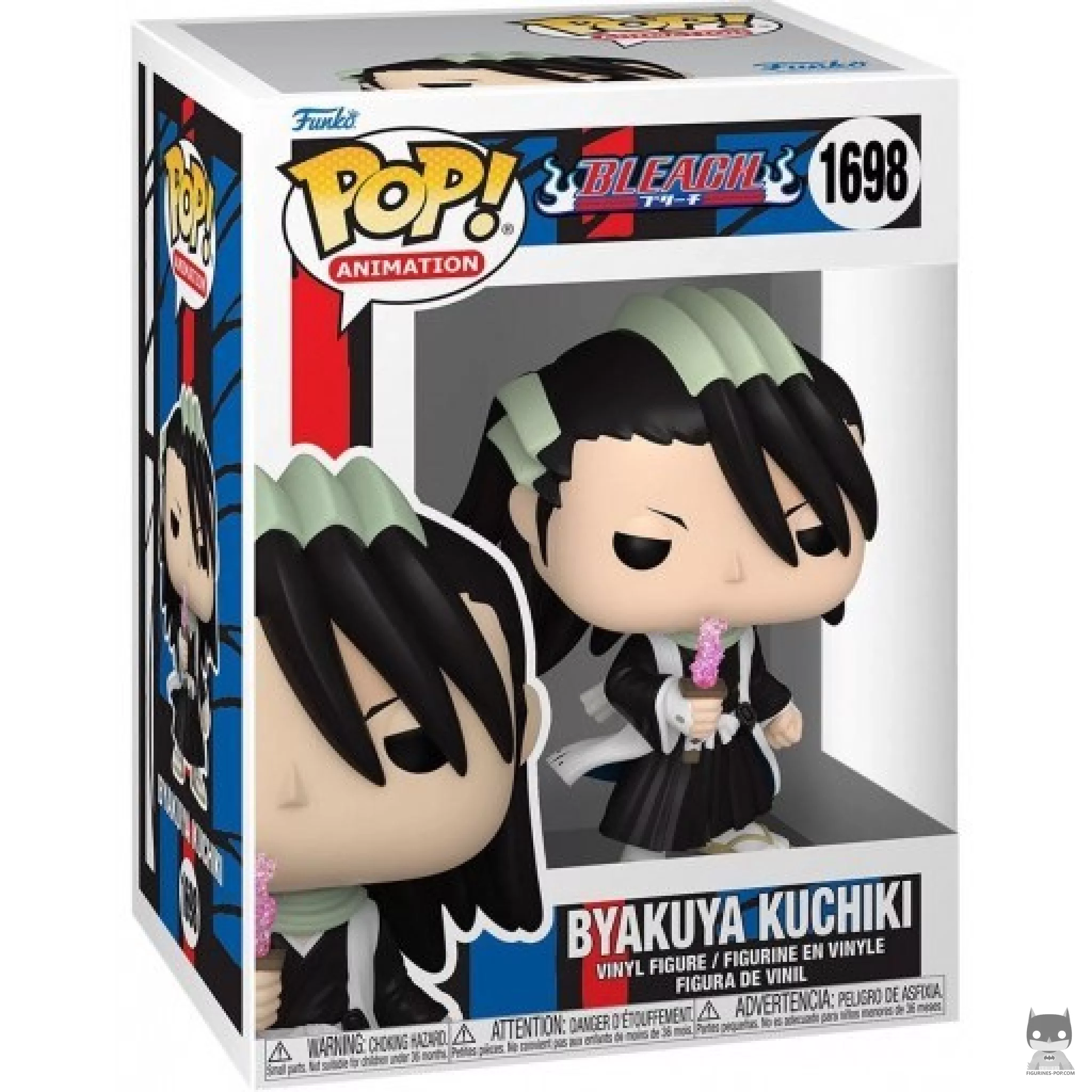 Byakuya Kuchiki Funko Pop! figure in its box