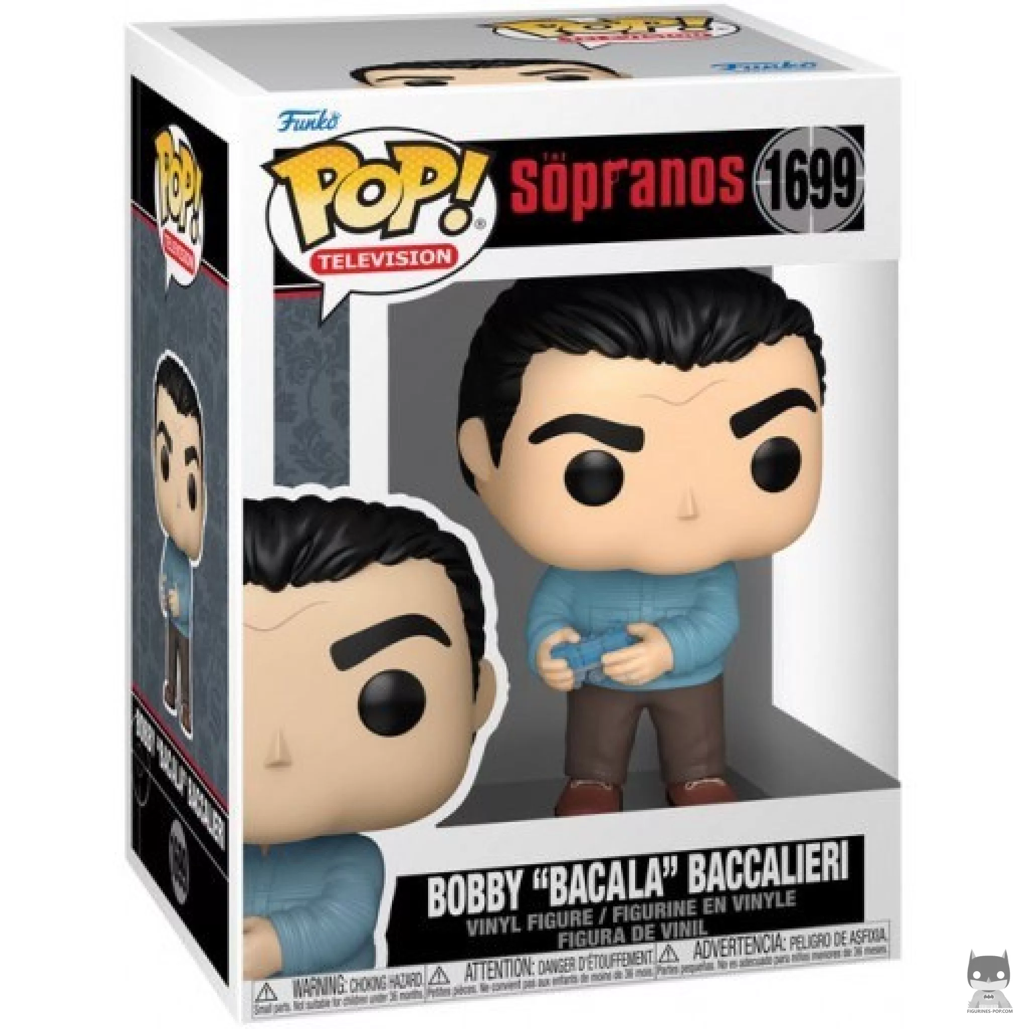 Bobby "Bacala" Baccalieri Funko Pop! figure in its box