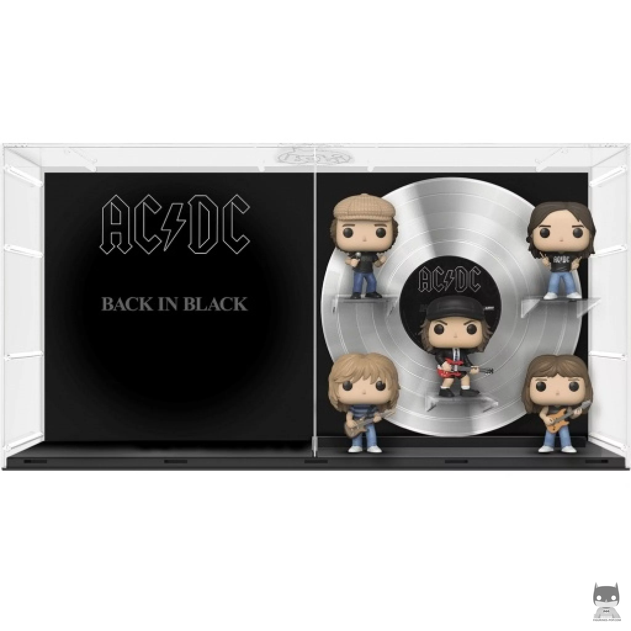AC/DC
  : Back in Black (Brian Johnson, Phil Rudd, Angus Young, Cliff Williams &
  Malcom Young) Funko Pop! figure (AC/DC)