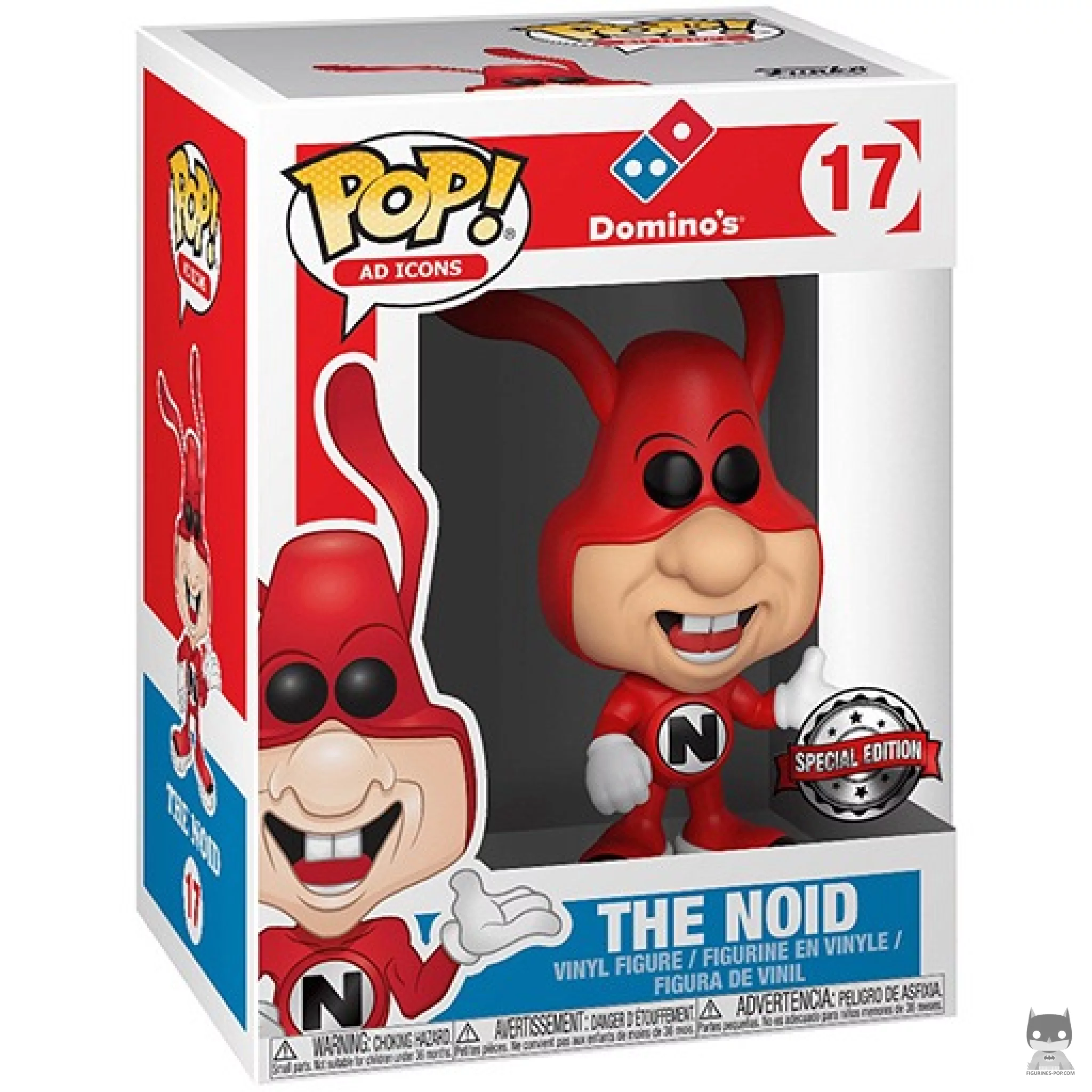 The Noid Funko Pop! figure in its box