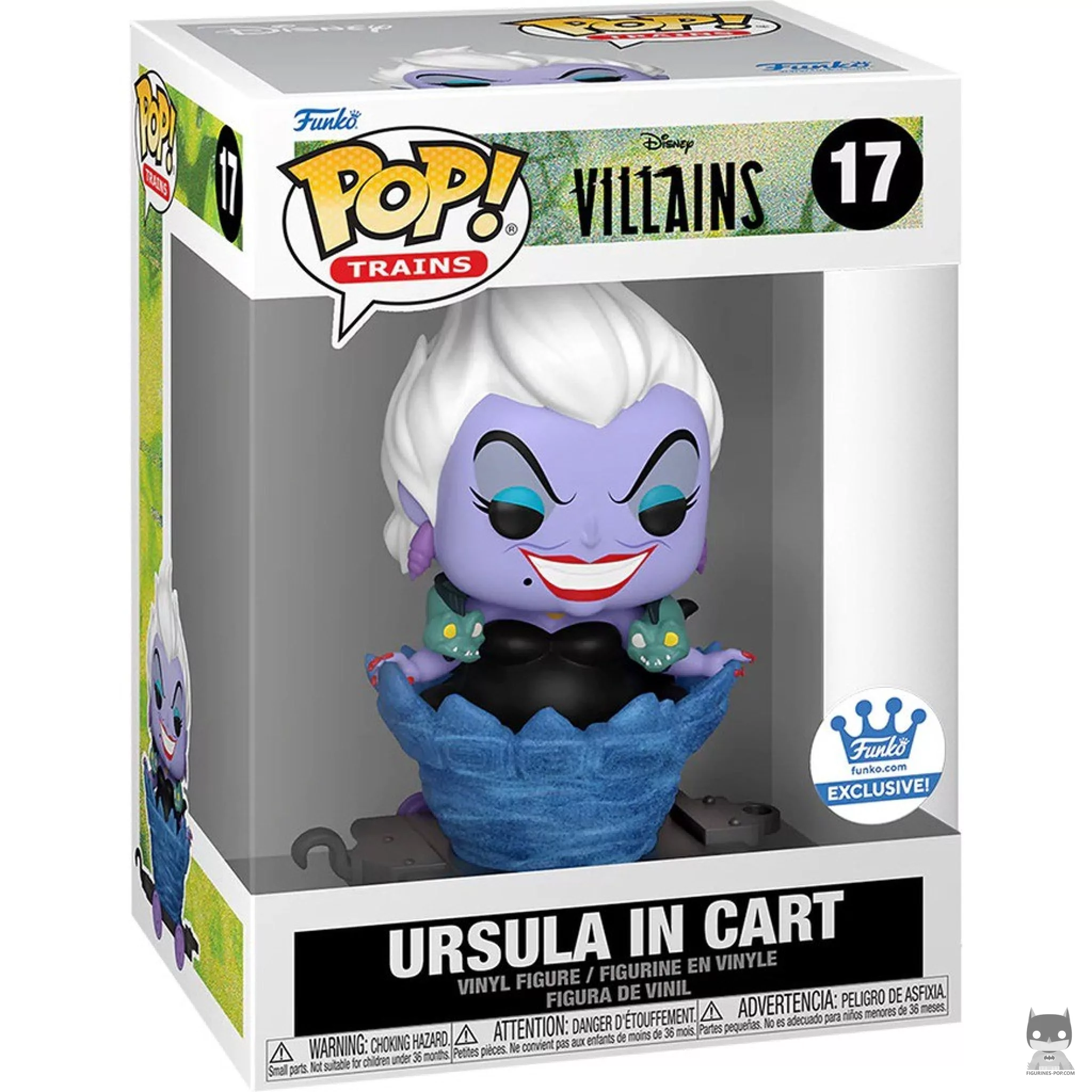 Ursula Funko Pop! figure in its box