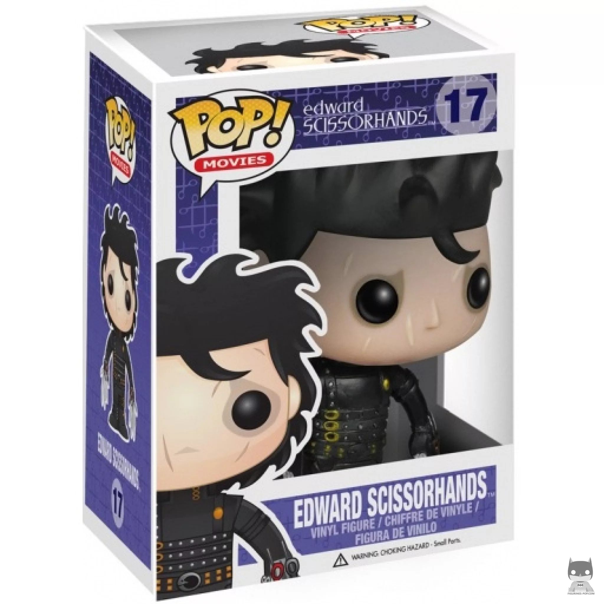 Edward Scissorhands Funko Pop! figure in its box