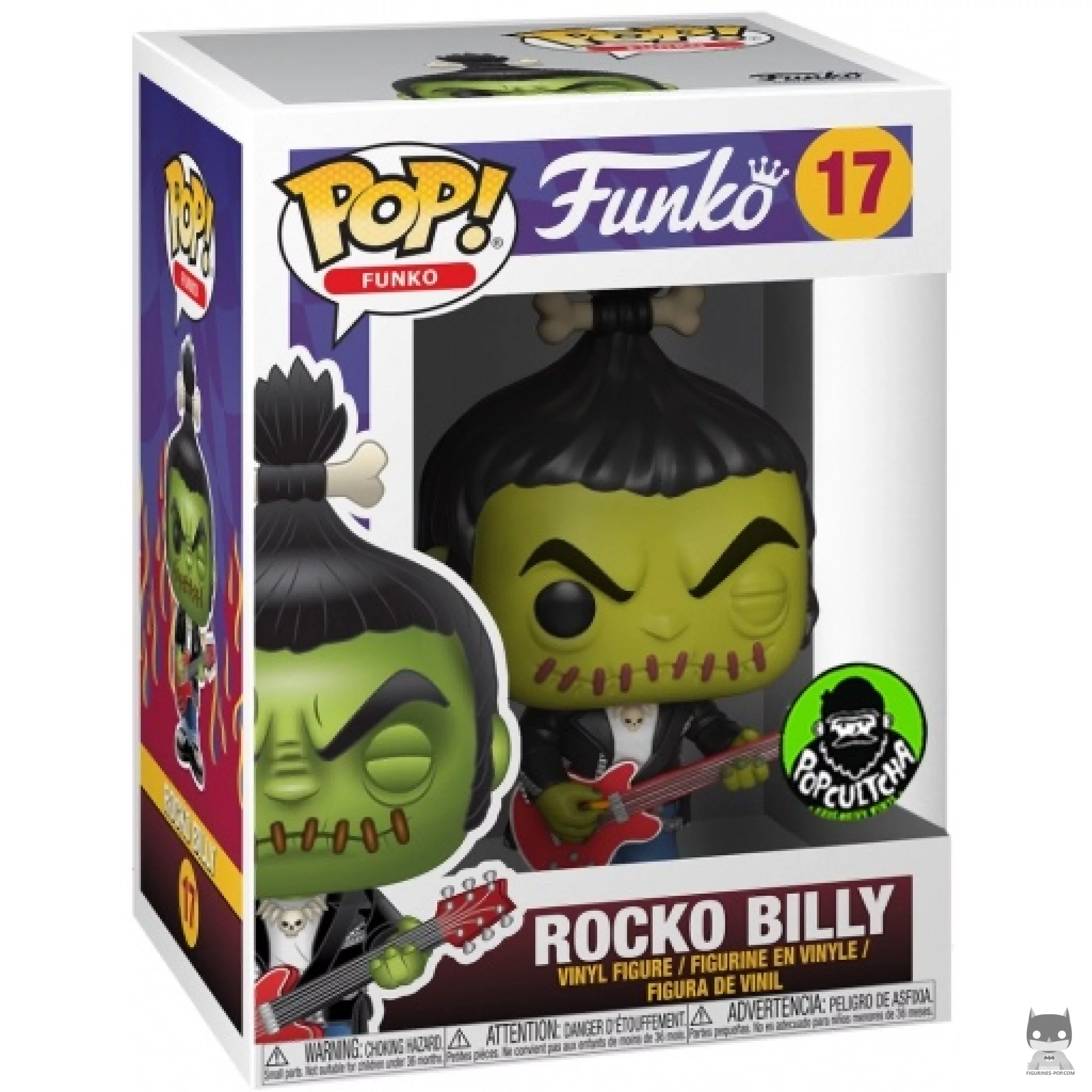 Rocko Billy Funko Pop! figure in its box