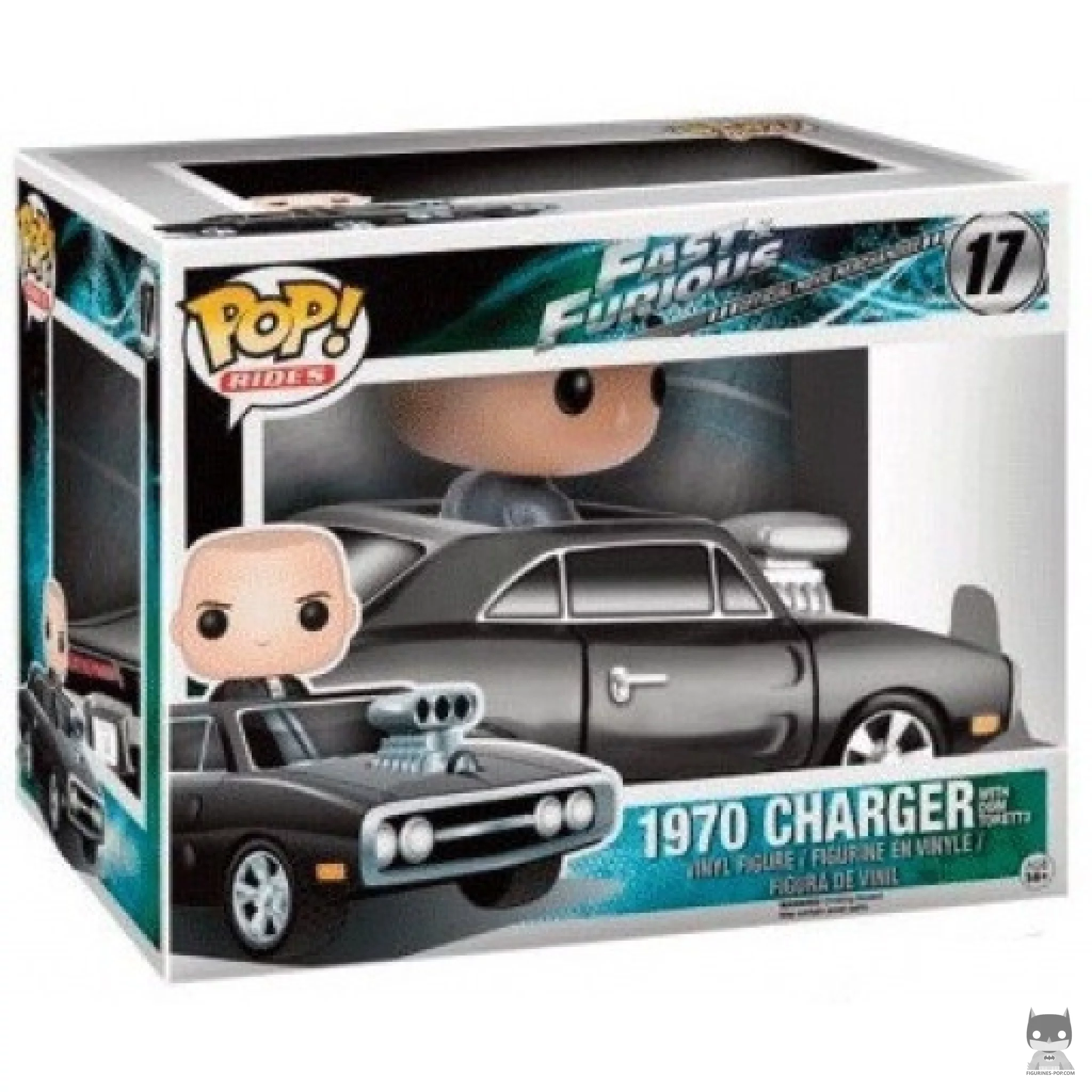 Dom Toretto In Charger Funko Pop! figure in its box