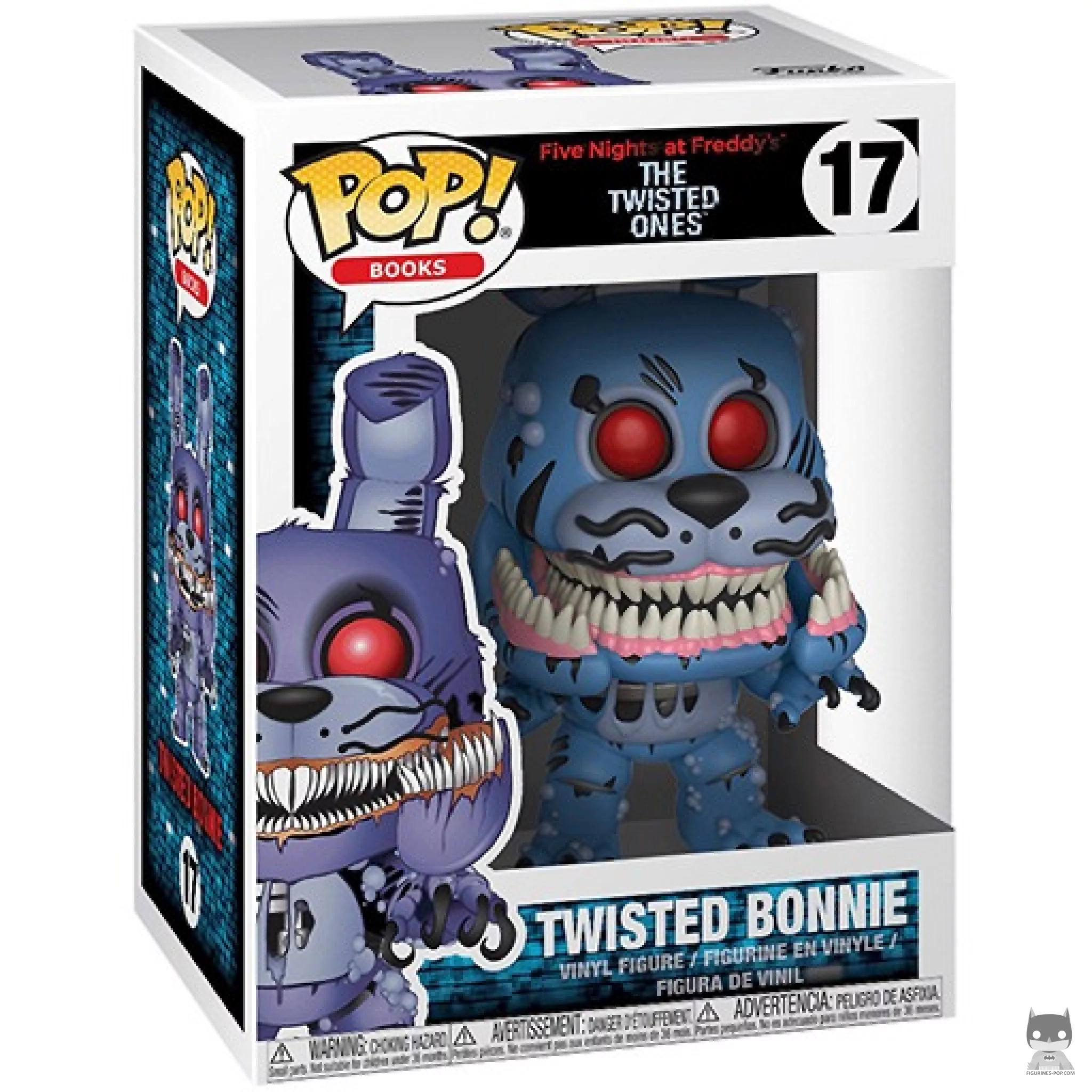 Bonnie the Rabbit (Twisted) Funko Pop! figure in its box
