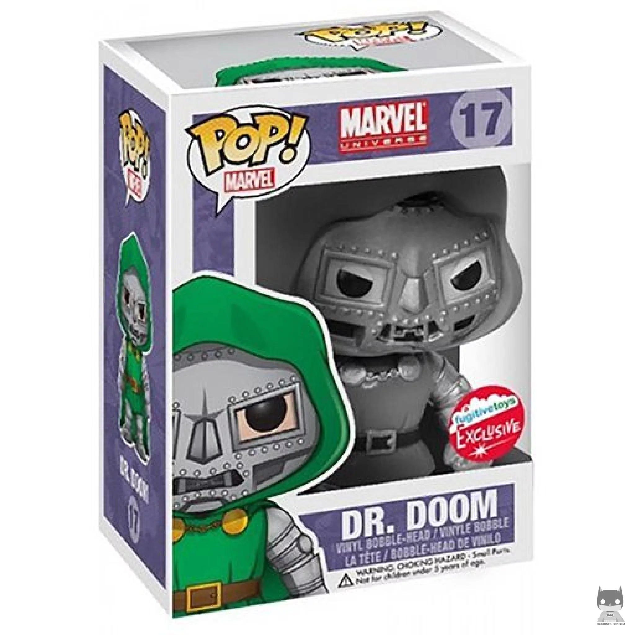 Dr. Doom Funko Pop! figure in its box