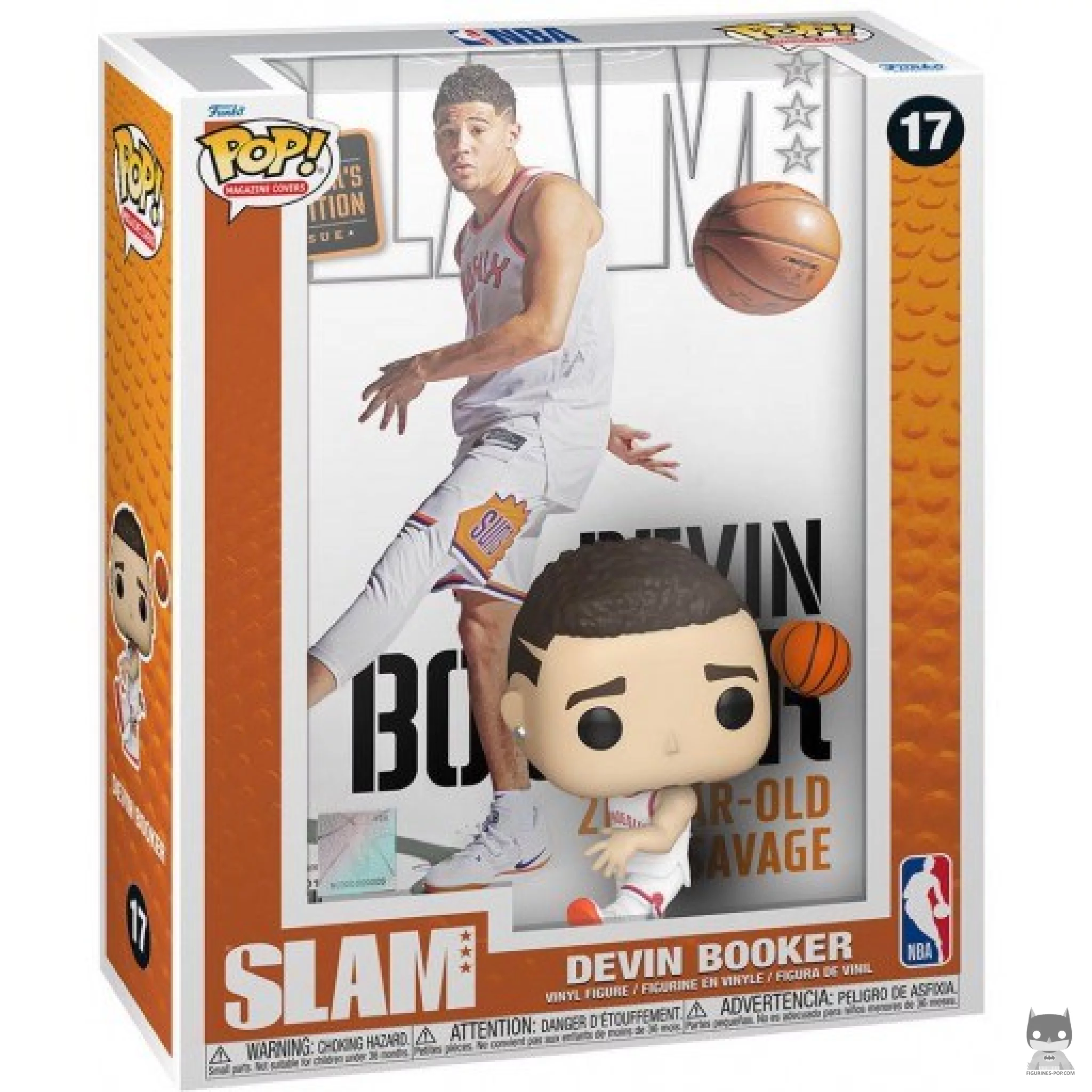 SLAM : Devin Booker Funko Pop! figure in its box