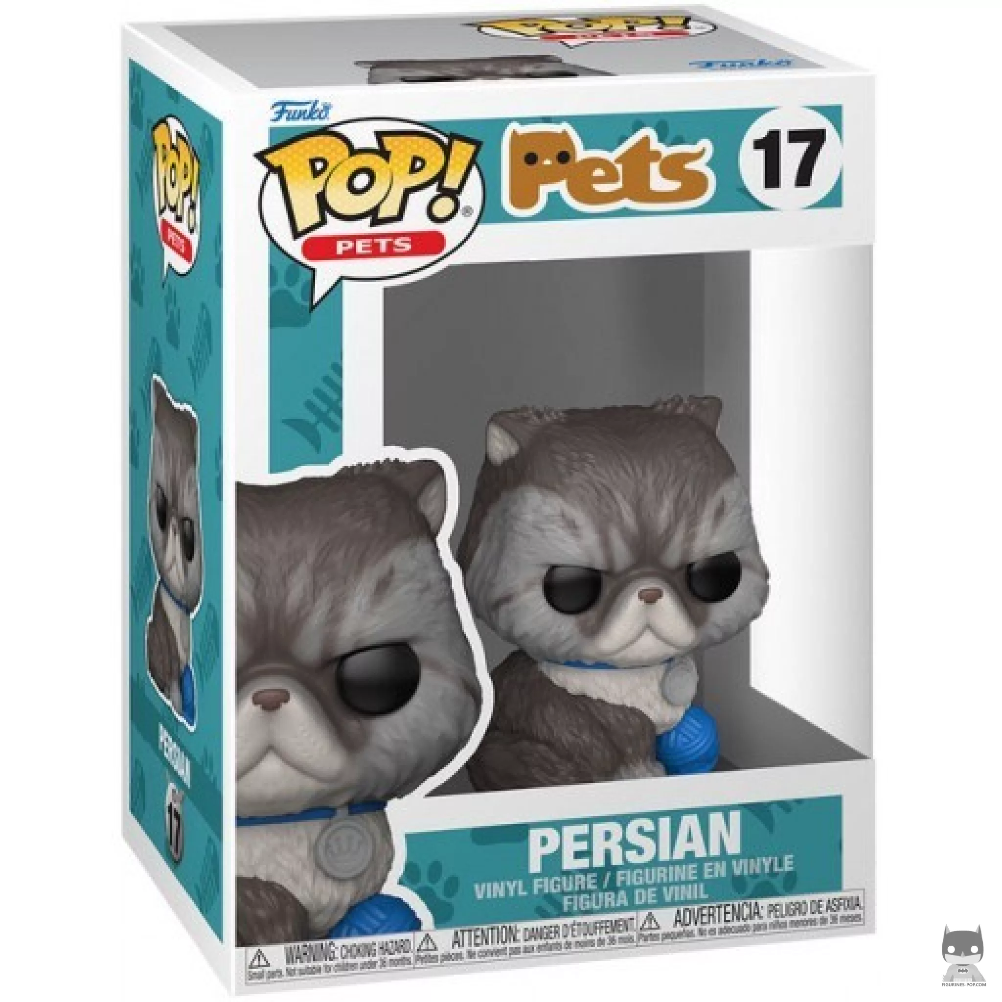 Persian Funko Pop! figure in its box