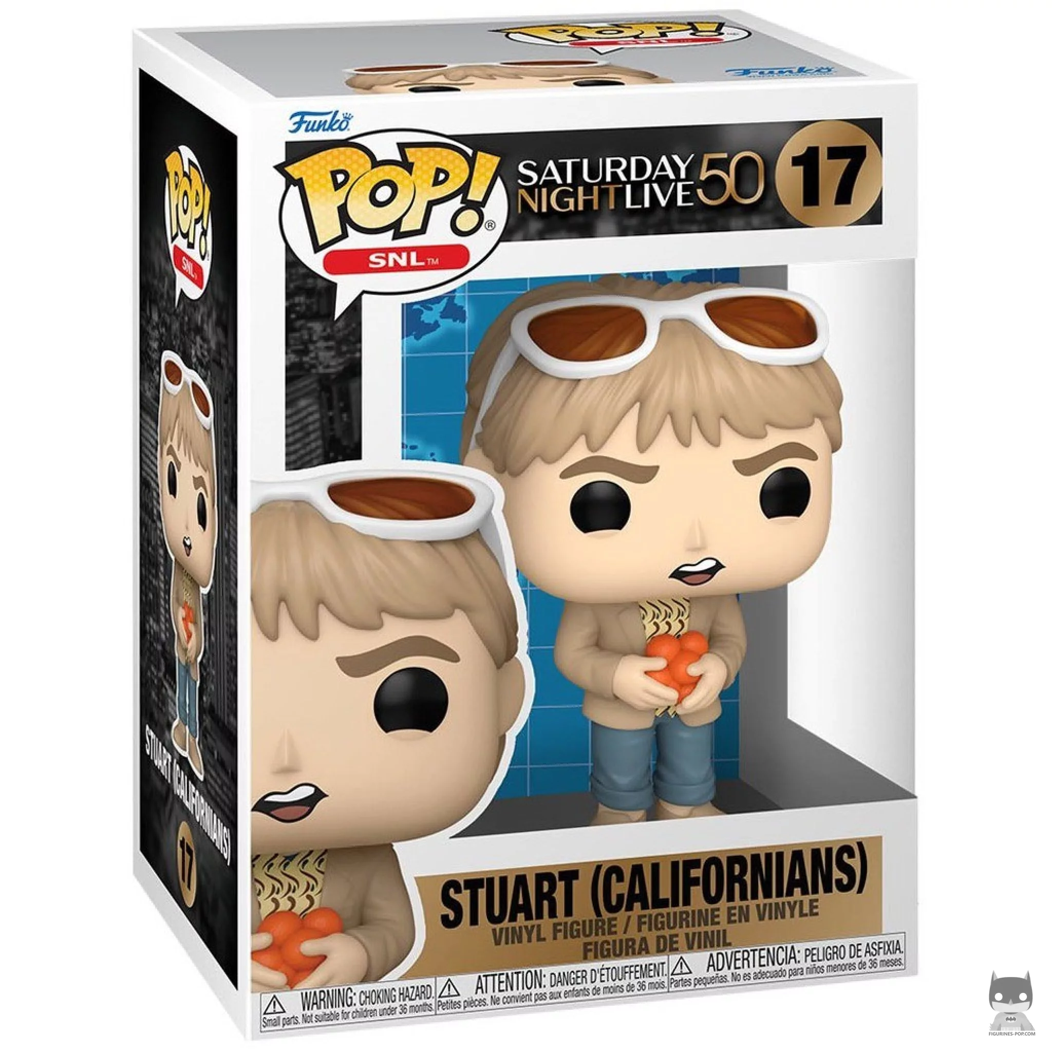 Stuart (Californians) Funko Pop! figure in its box