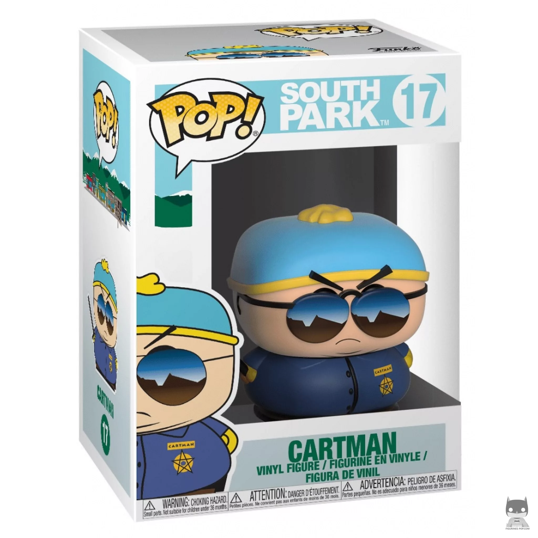 Eric Cartman Funko Pop! figure in its box
